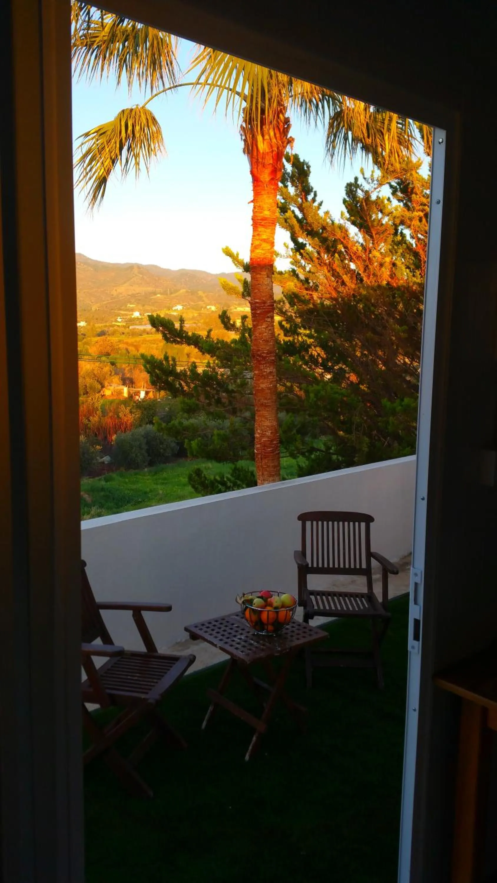 Balcony/Terrace in Astrofegia Apartments Near The Sea