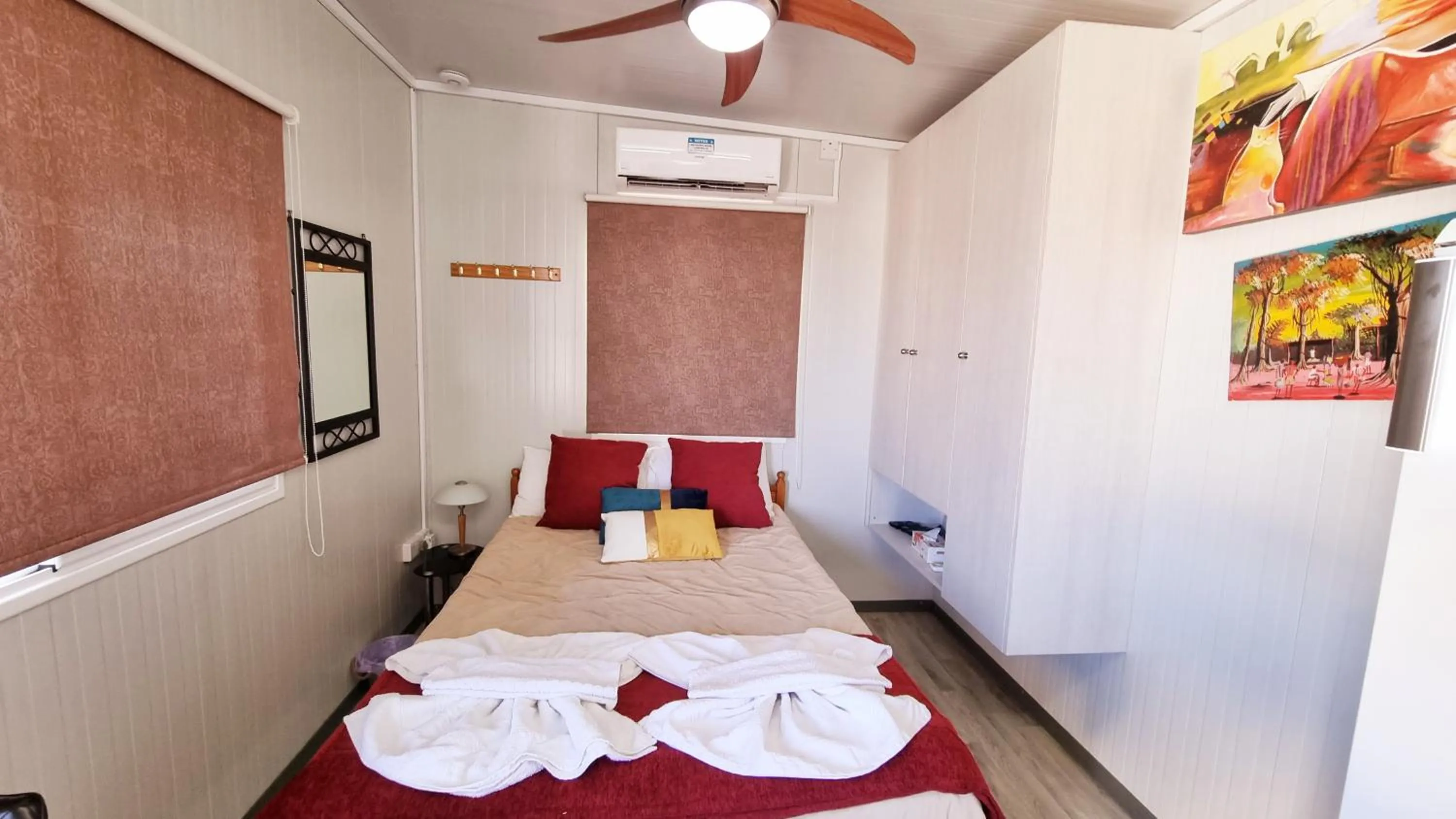 Bedroom, Bed in Astrofegia Apartments Near The Sea