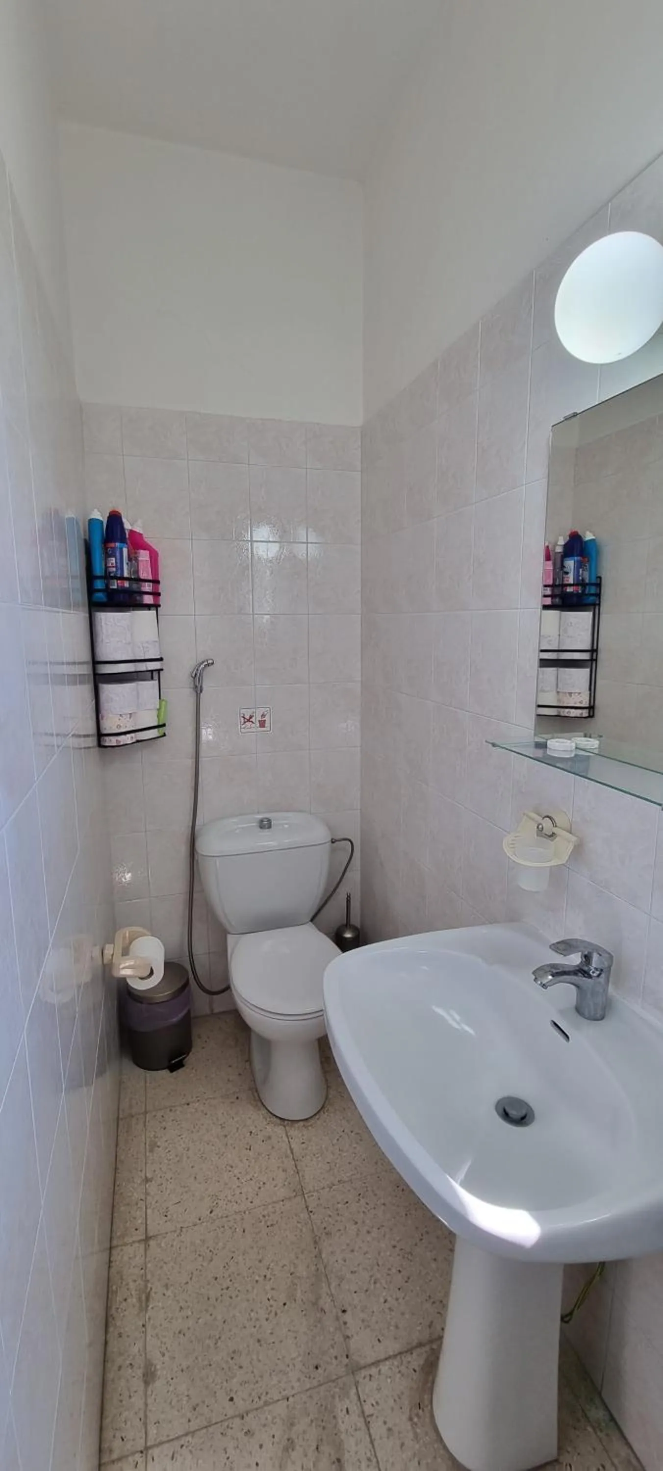 Toilet in Astrofegia Apartments Near The Sea