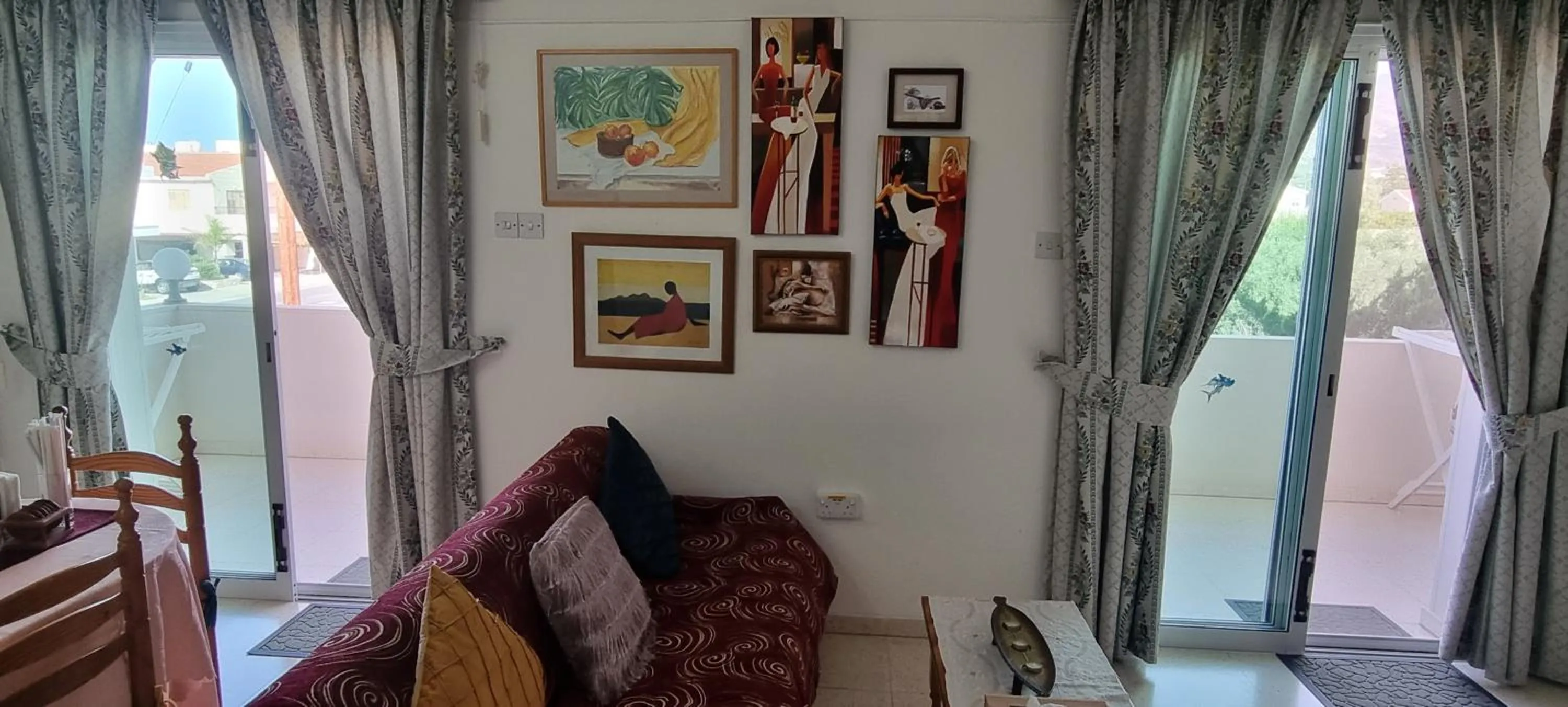 Living room in Astrofegia Apartments Near The Sea