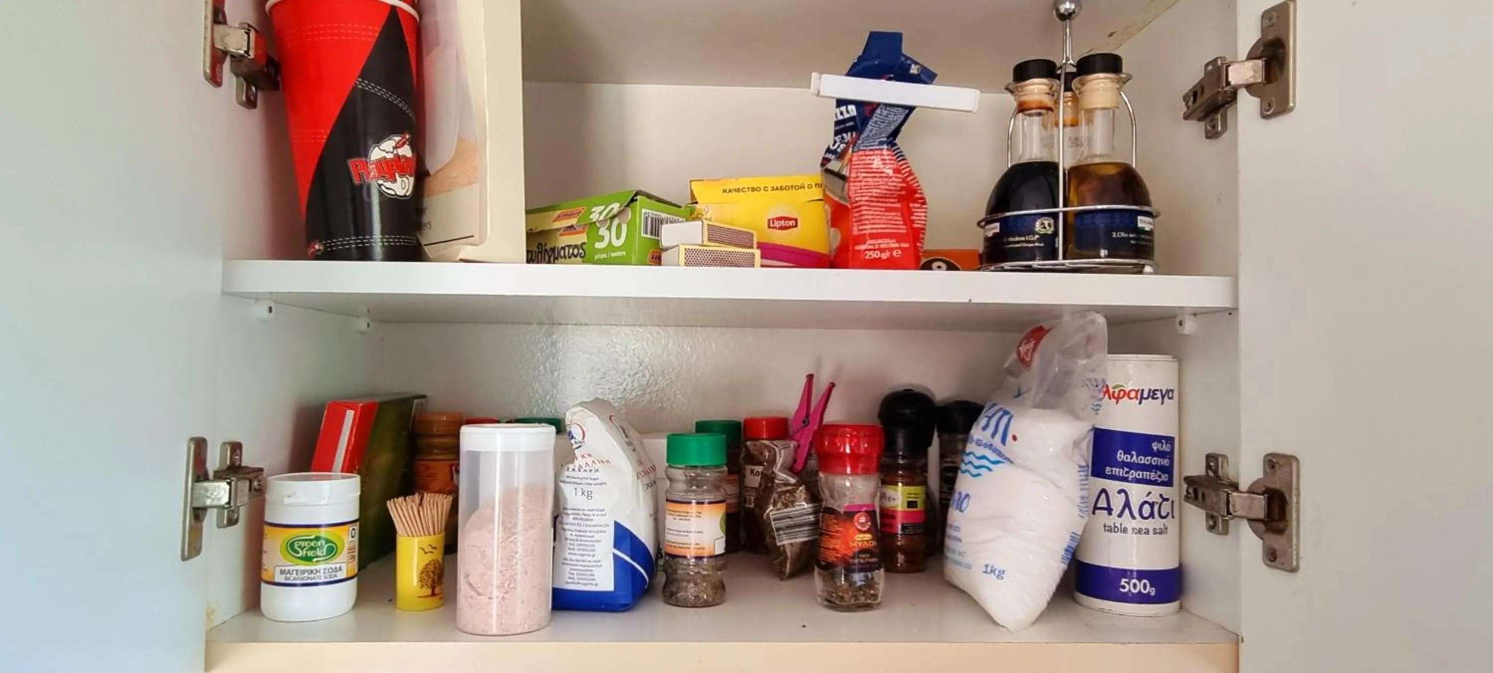 kitchen in Astrofegia Apartments Near The Sea