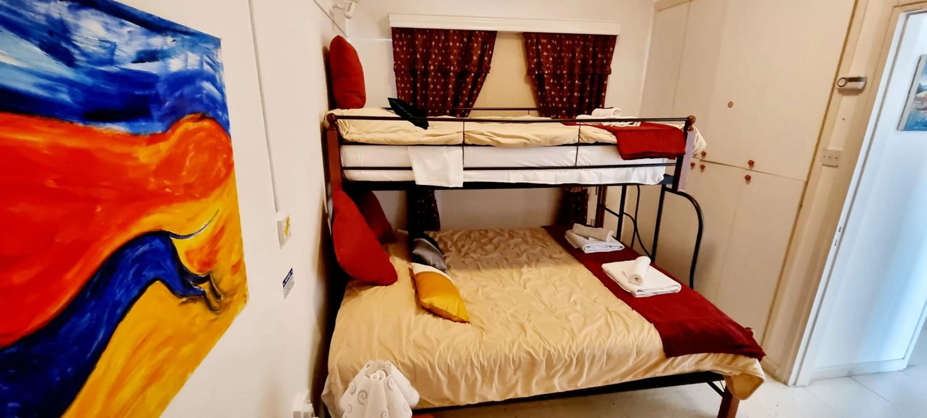 Bedroom, Bed in Astrofegia Apartments Near The Sea