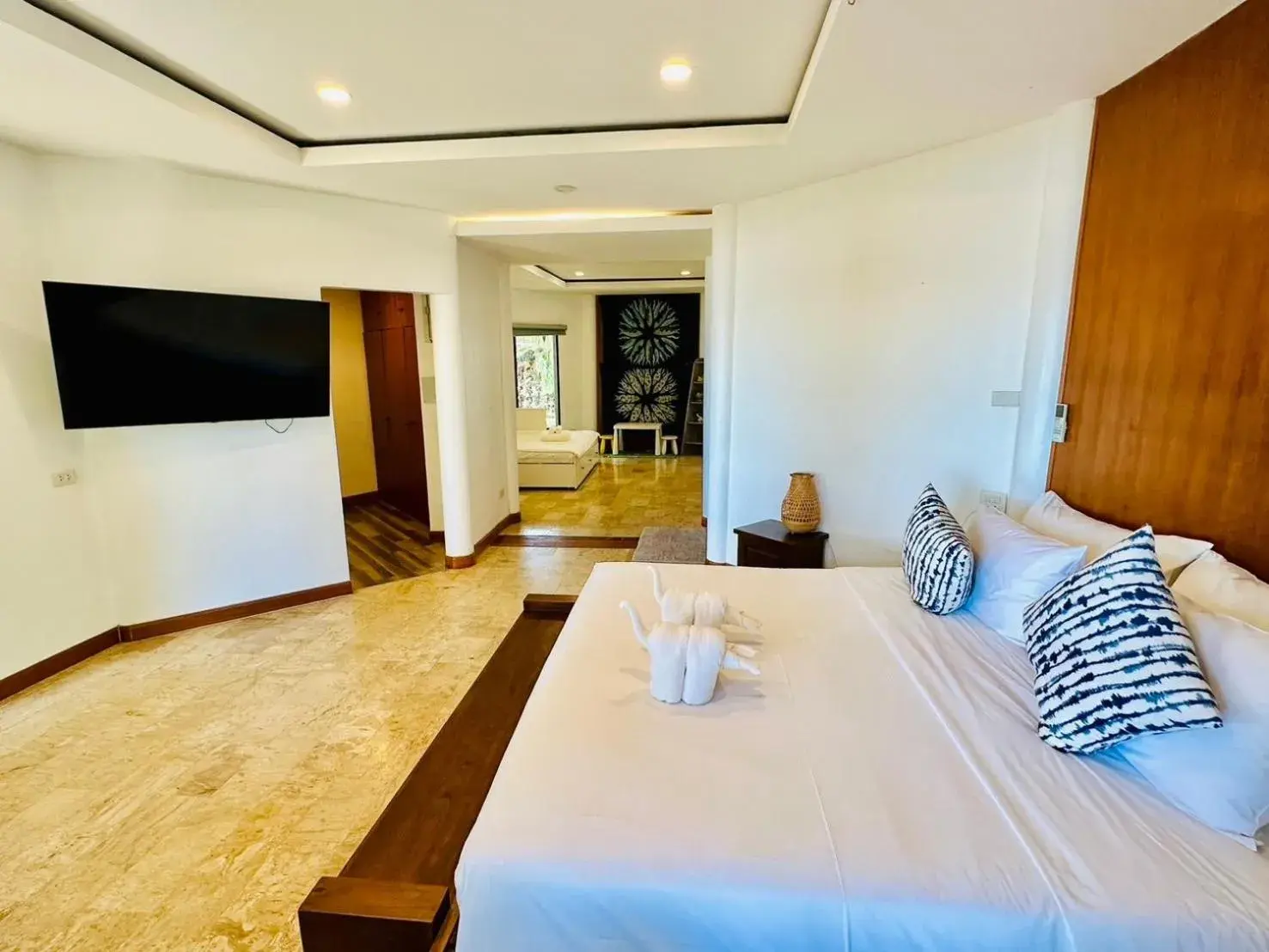 Family Room with Sea View in Twin Bay Resort Koh Lanta Family Room with Sea View in Twin Bay Resort Koh Lanta