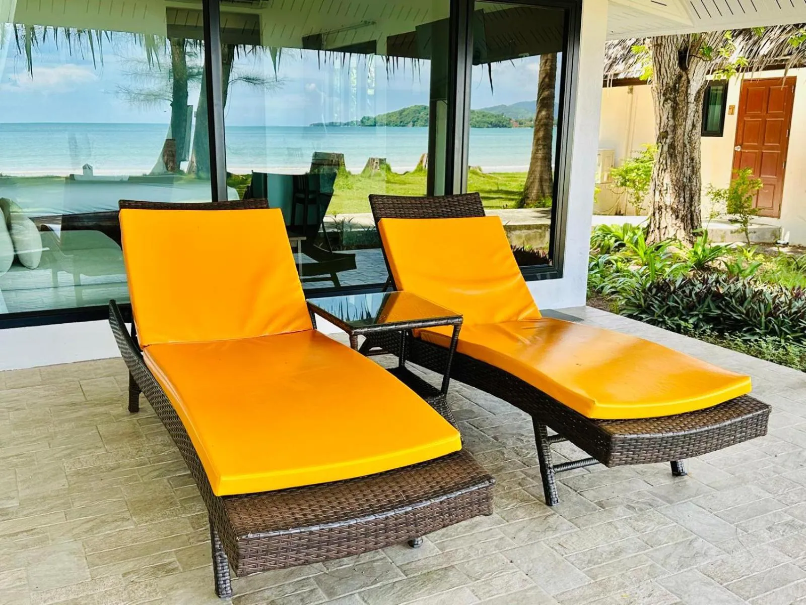 Balcony/Terrace in Twin Bay Resort Koh Lanta