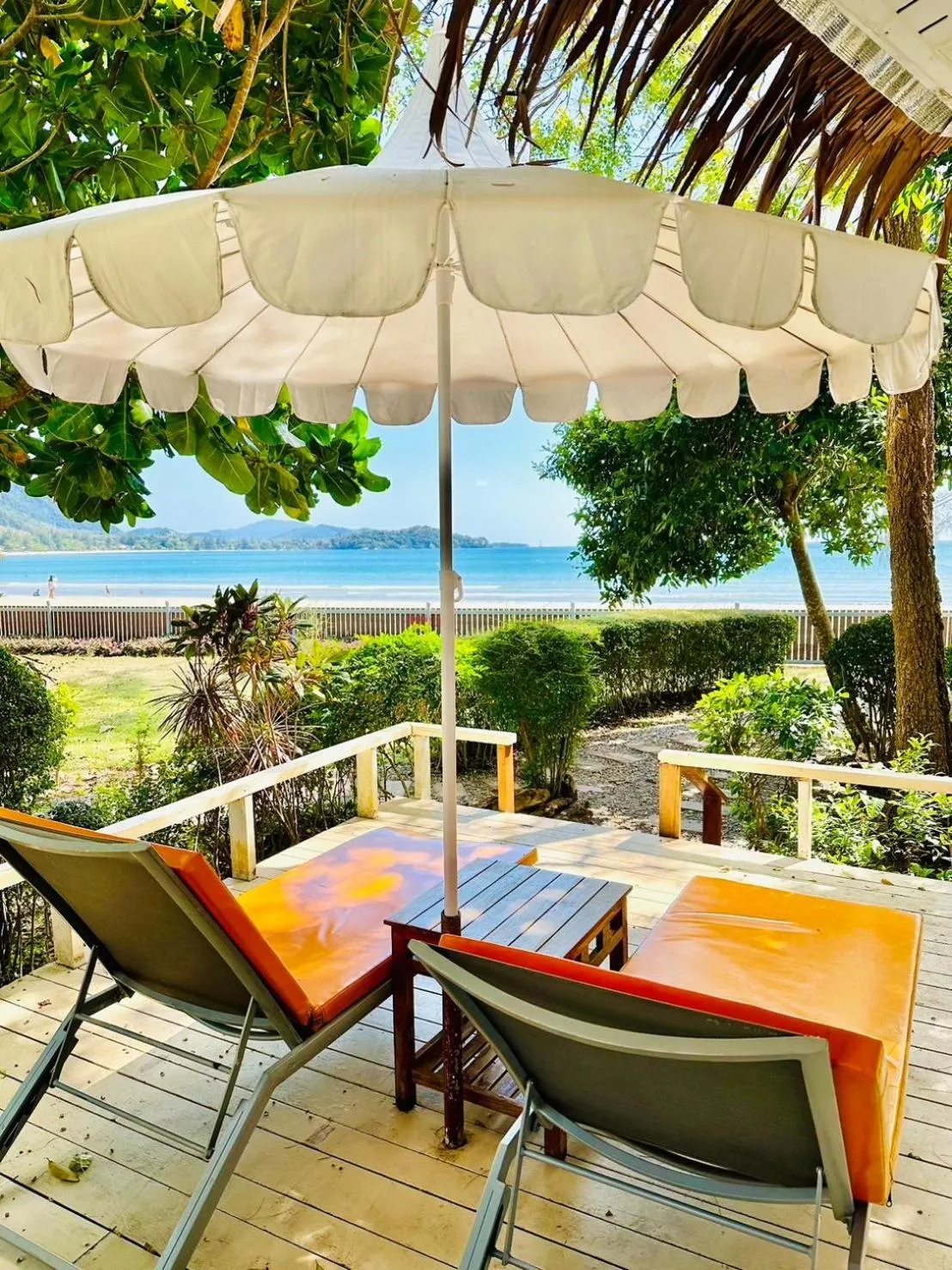 Balcony/Terrace in Twin Bay Resort Koh Lanta