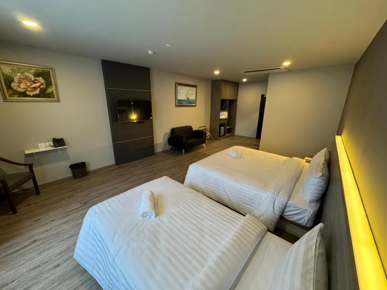 Bedroom in Manhattan Hotel Bangkok