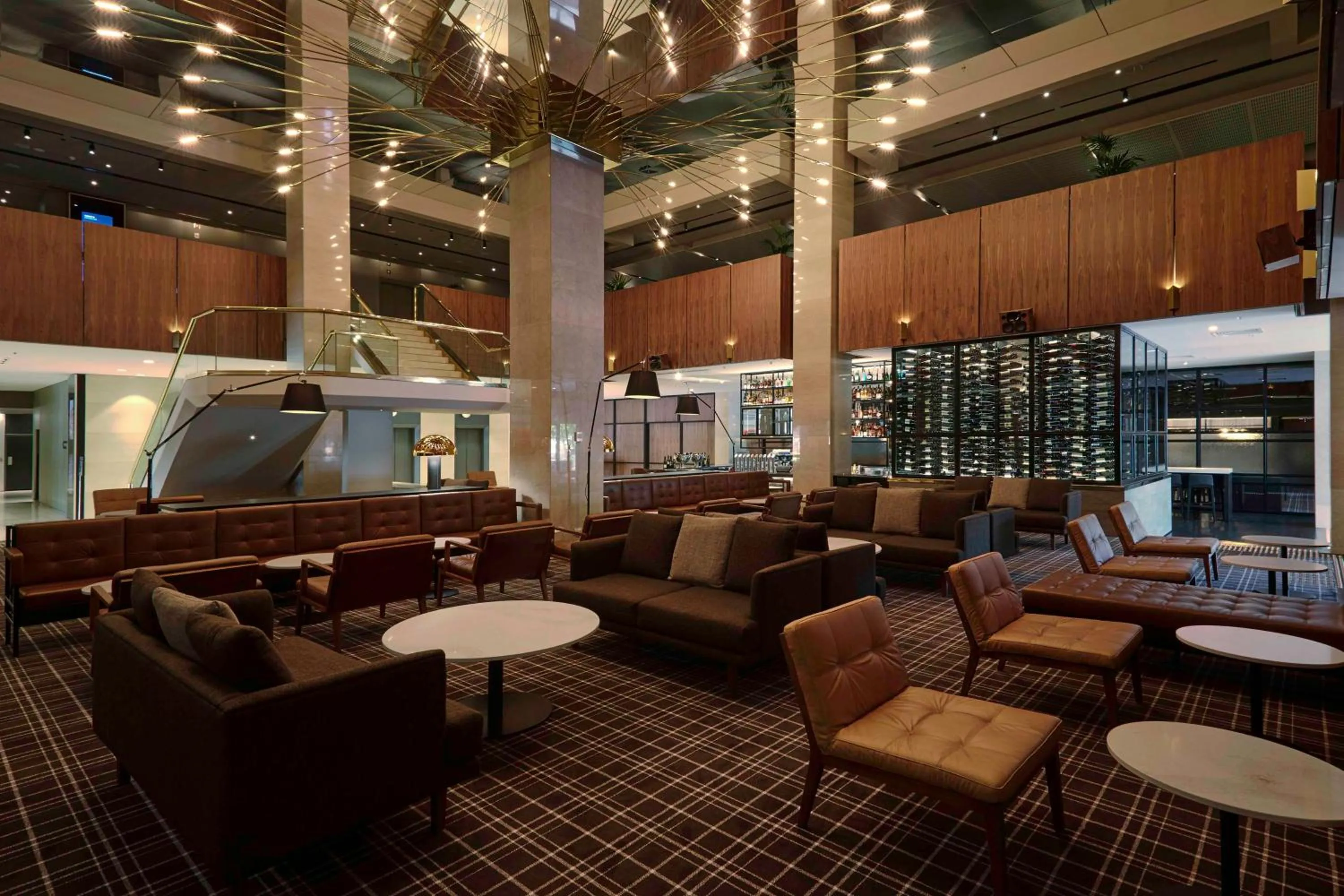 Lounge or bar in Hilton Adelaide