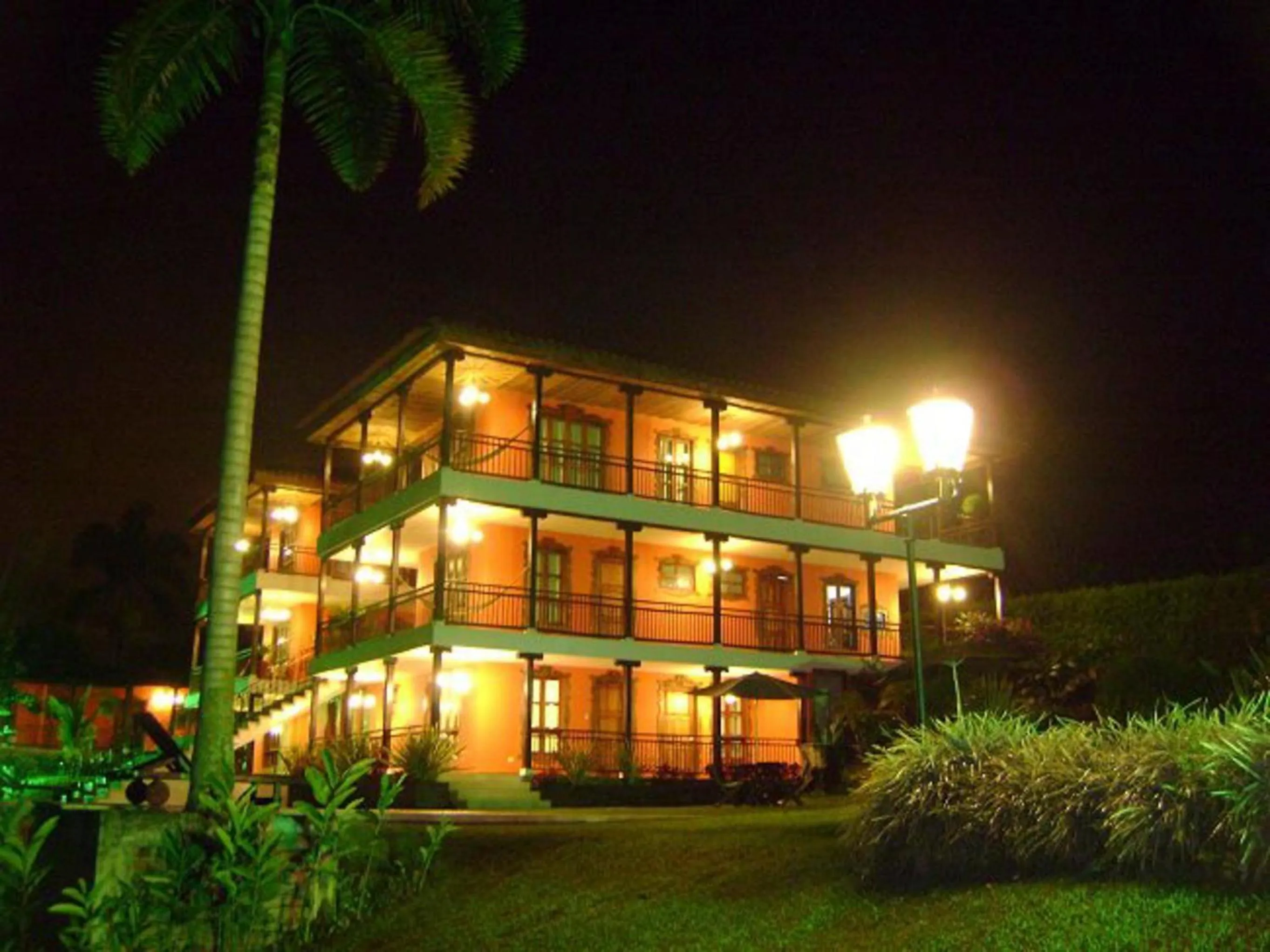 Patio in Hotel Campestre la Navarra