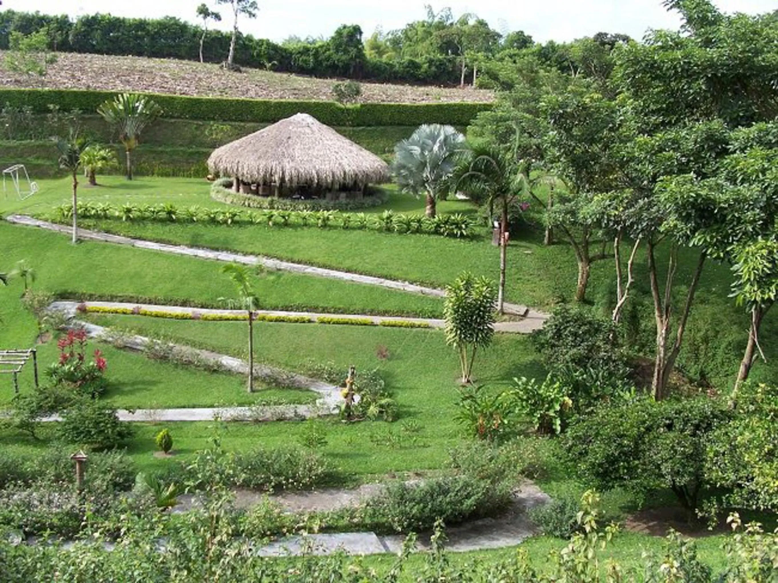 Patio in Hotel Campestre la Navarra