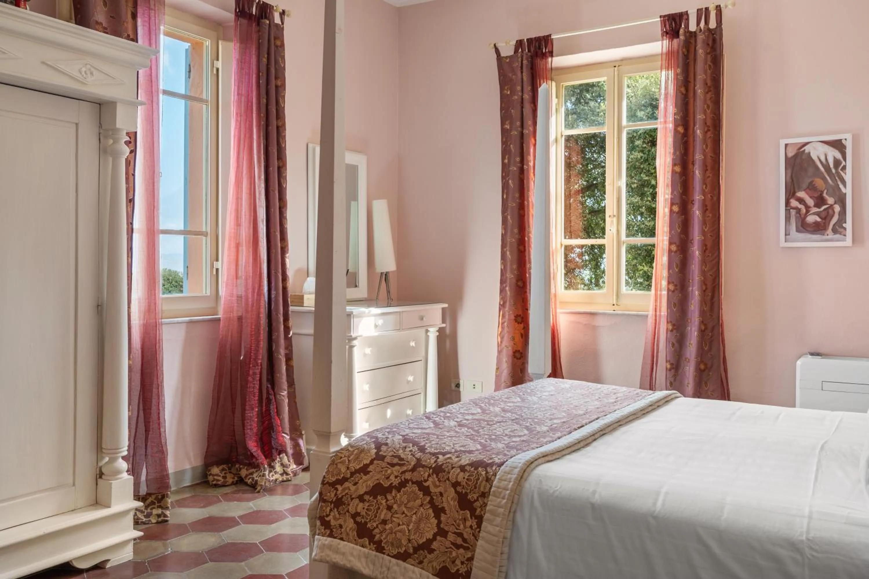 Bedroom, Bed in Fontelunga Hotel & Villas