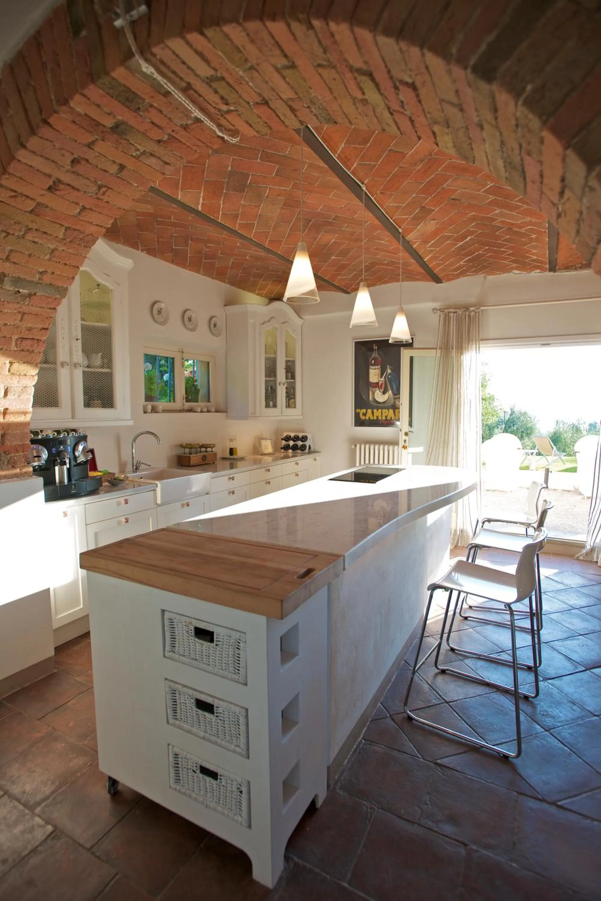 Kitchen or kitchenette in Fontelunga Hotel & Villas
