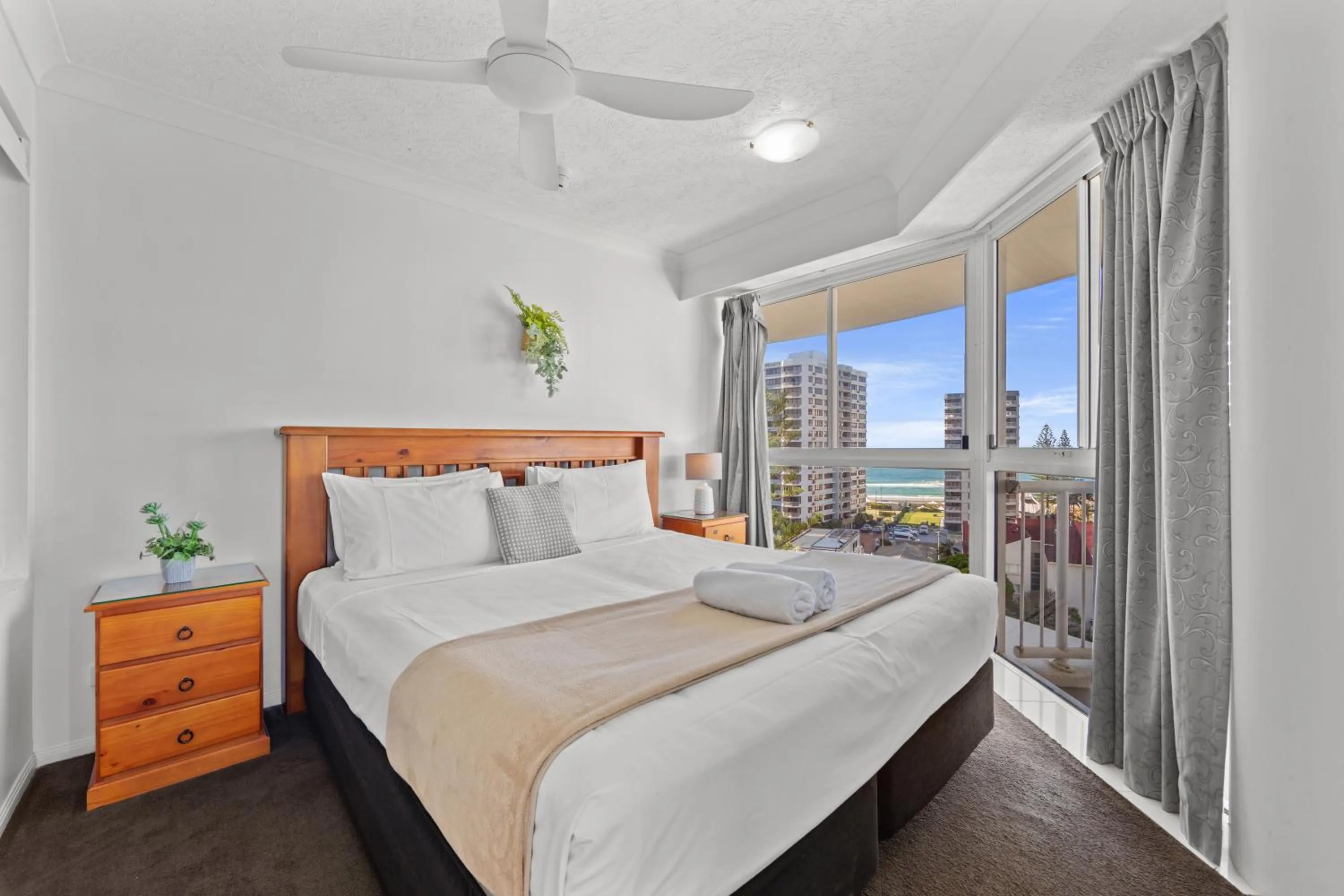 Bed in Surf Parade Resort