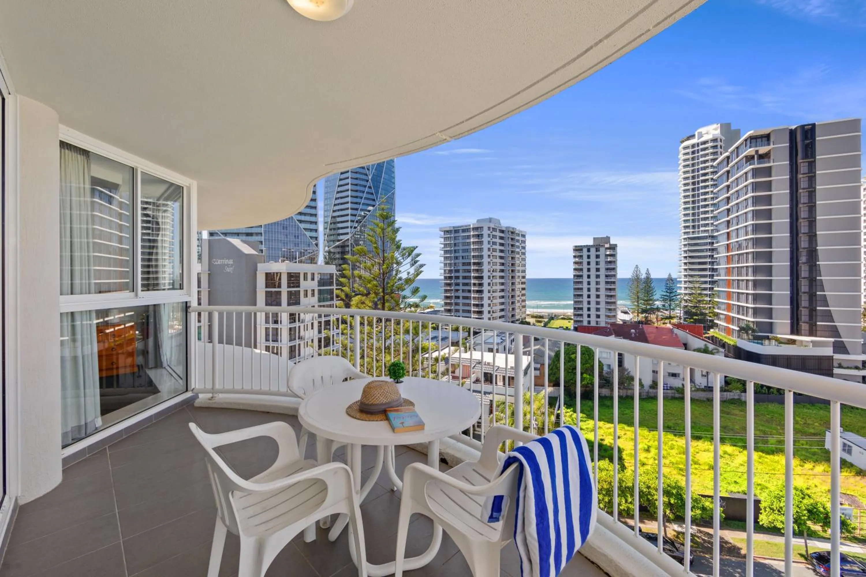 Patio in Surf Parade Resort