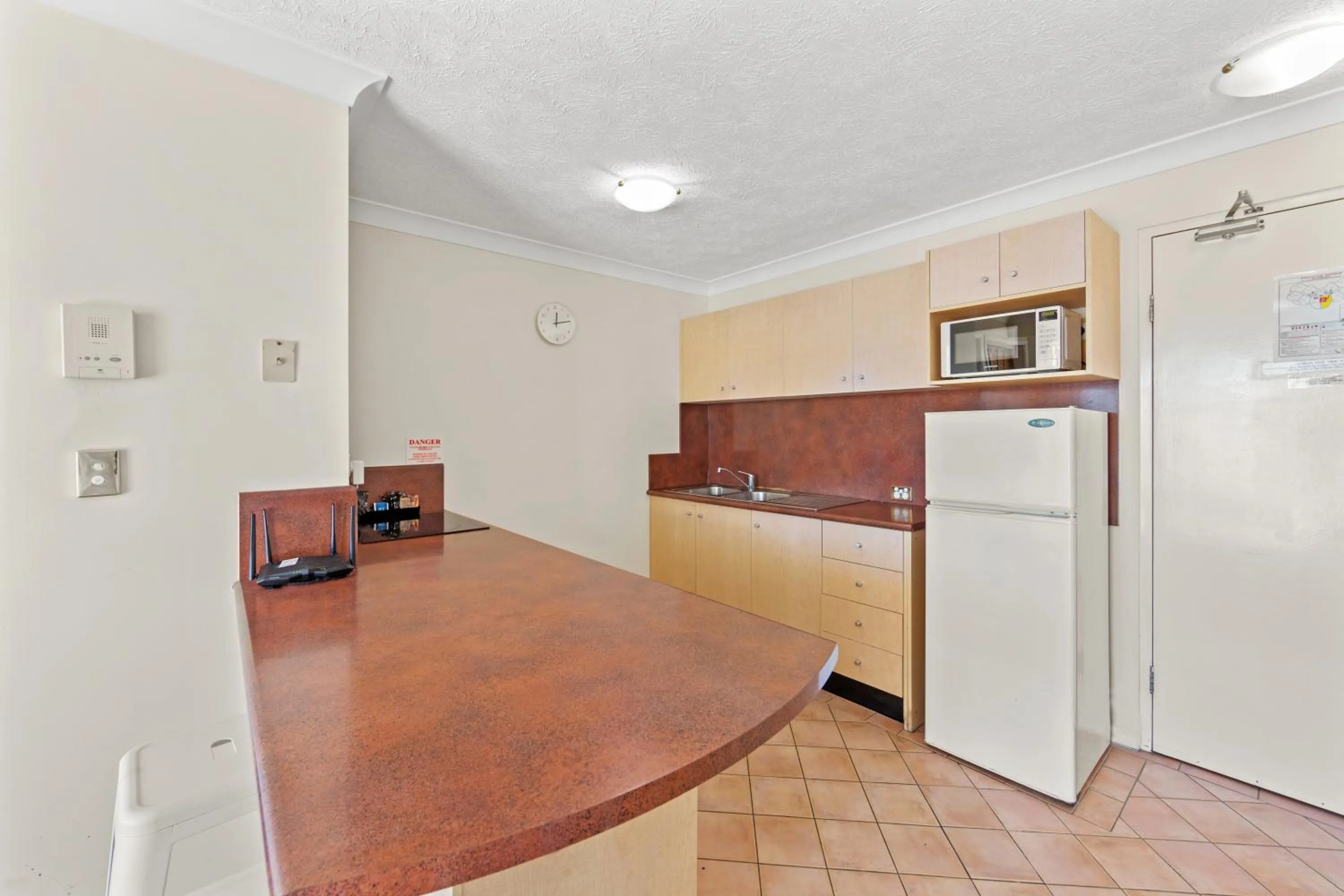 Kitchen or kitchenette in Surf Parade Resort