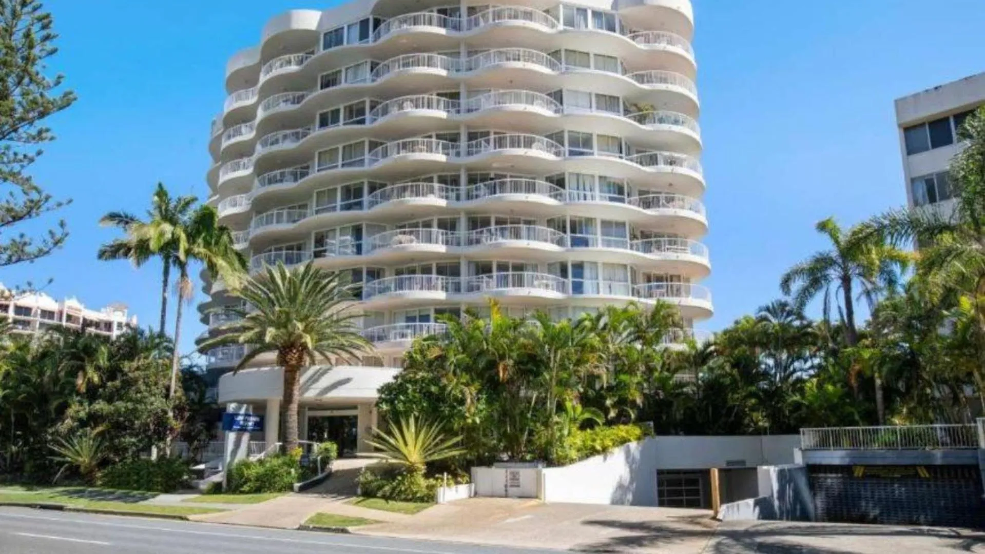 Property building in Surf Parade Resort