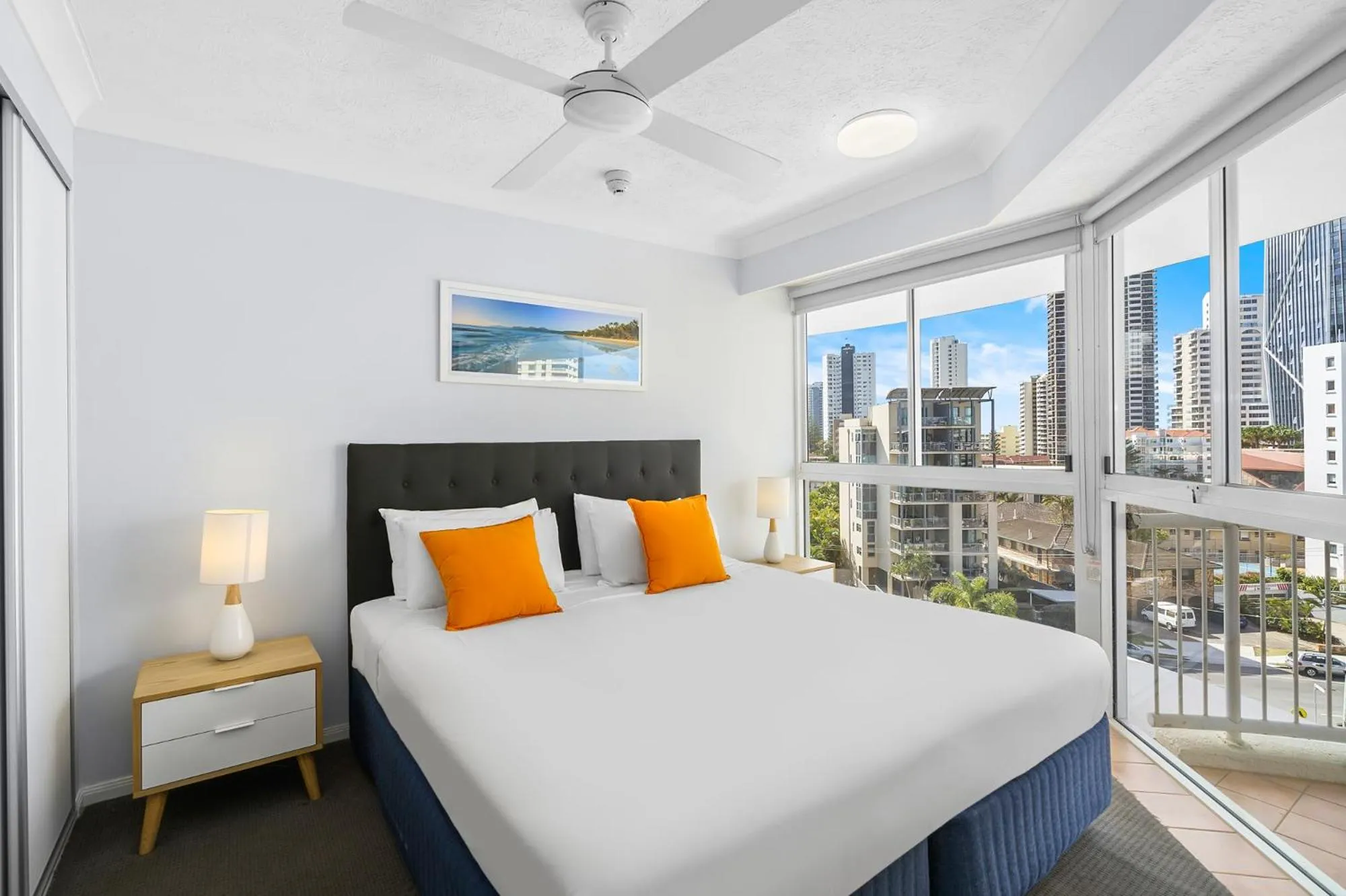 Bedroom, Bed in Surf Parade Resort