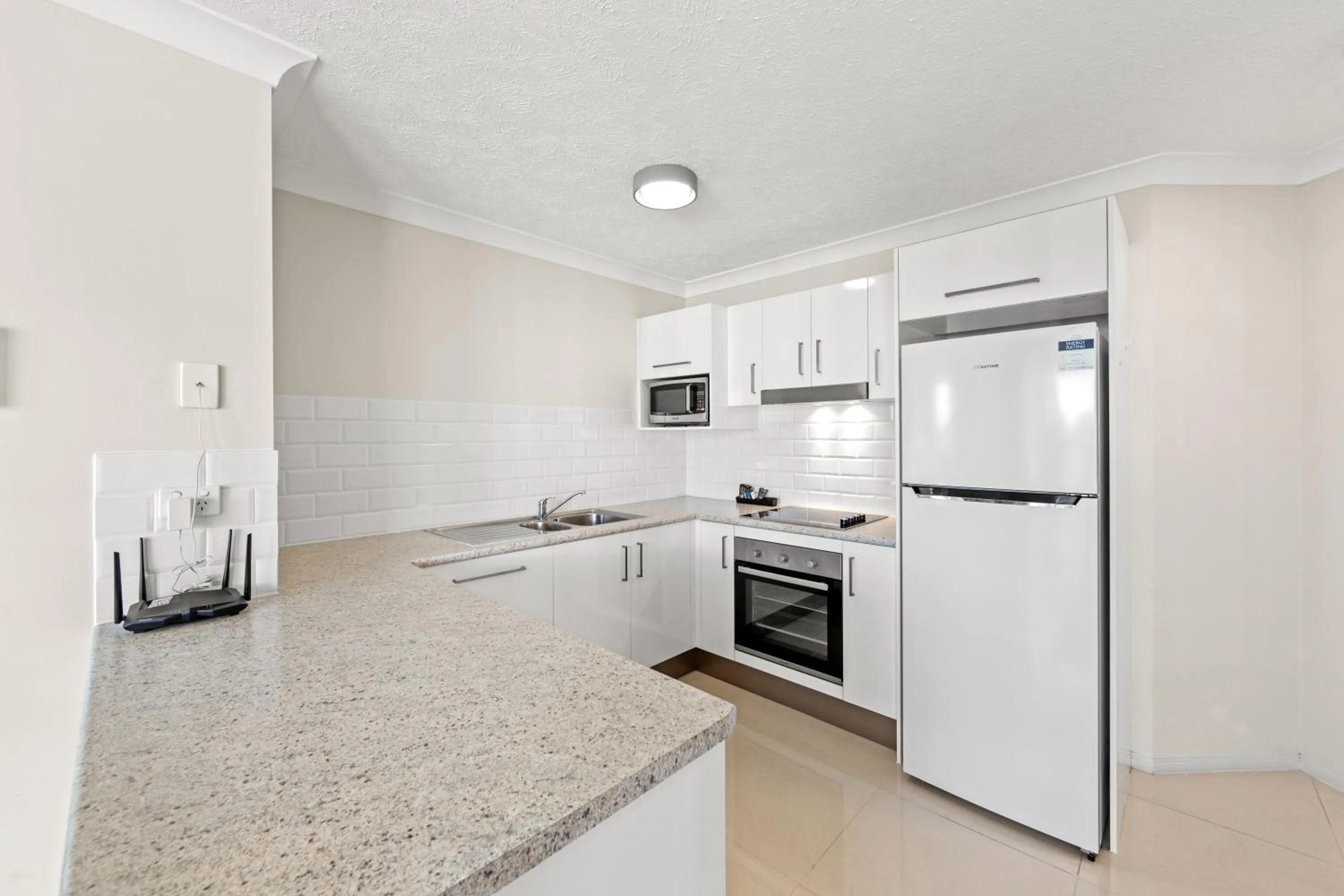 kitchen in Surf Parade Resort