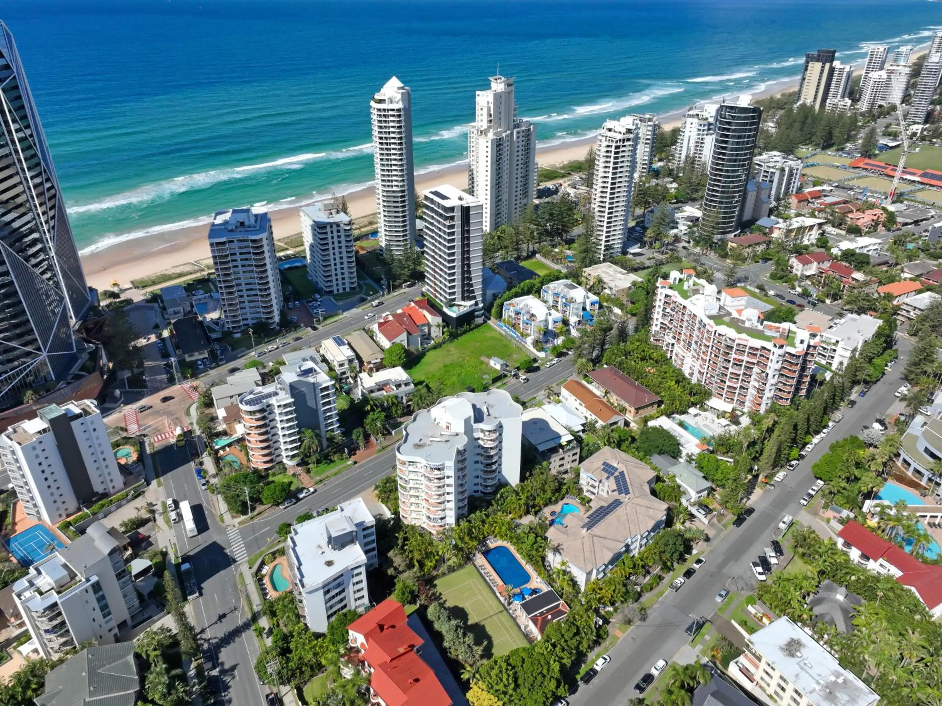 Property building in Surf Parade Resort