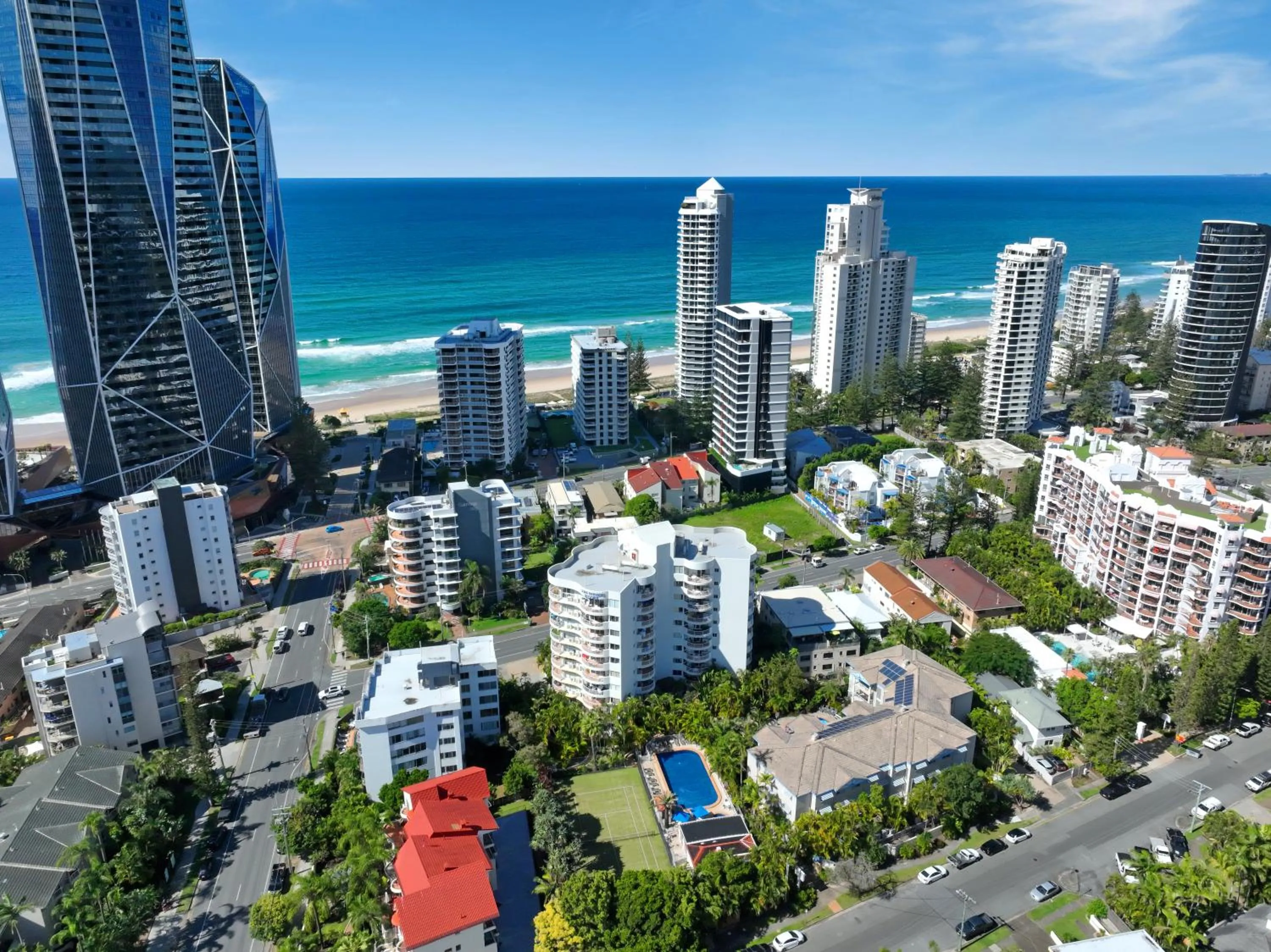 Property building in Surf Parade Resort