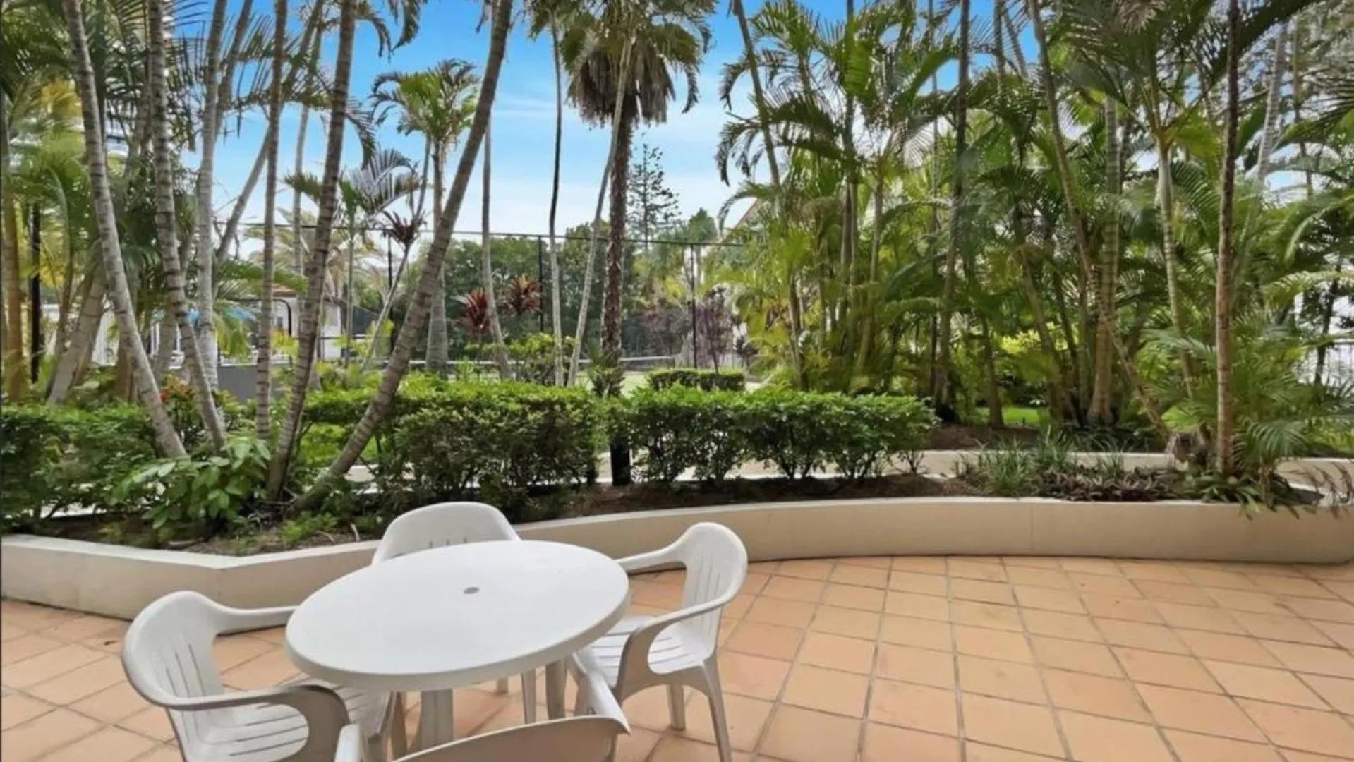 Patio in Surf Parade Resort