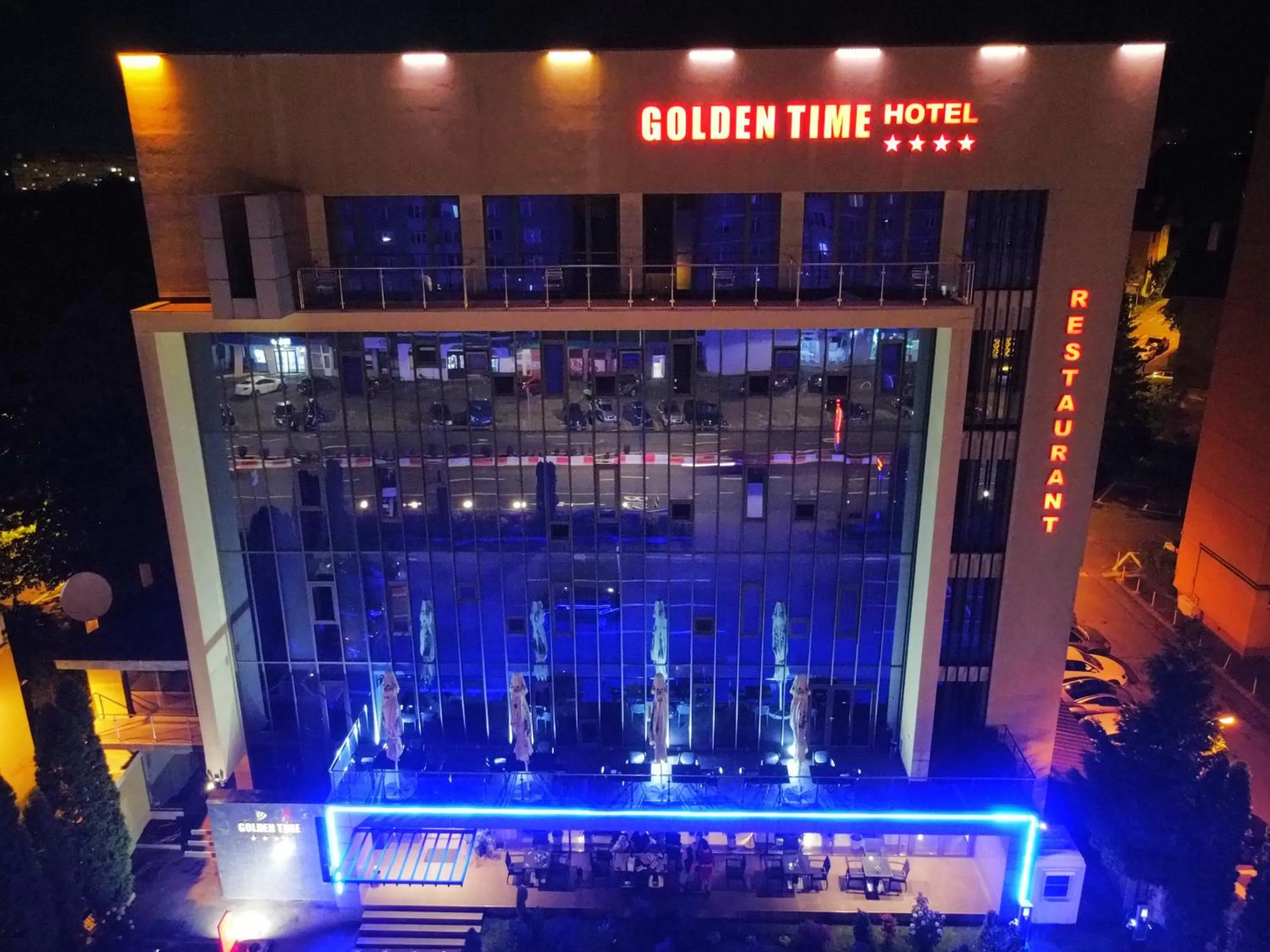 Property building in Golden Time Hotel