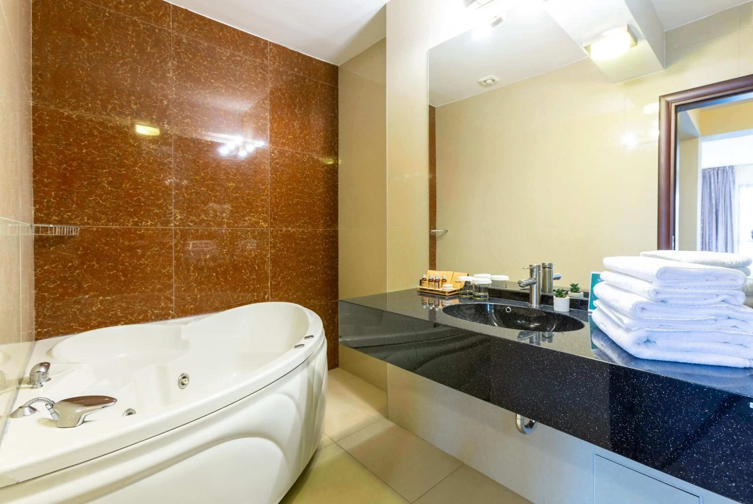 Bathroom in Golden Time Hotel