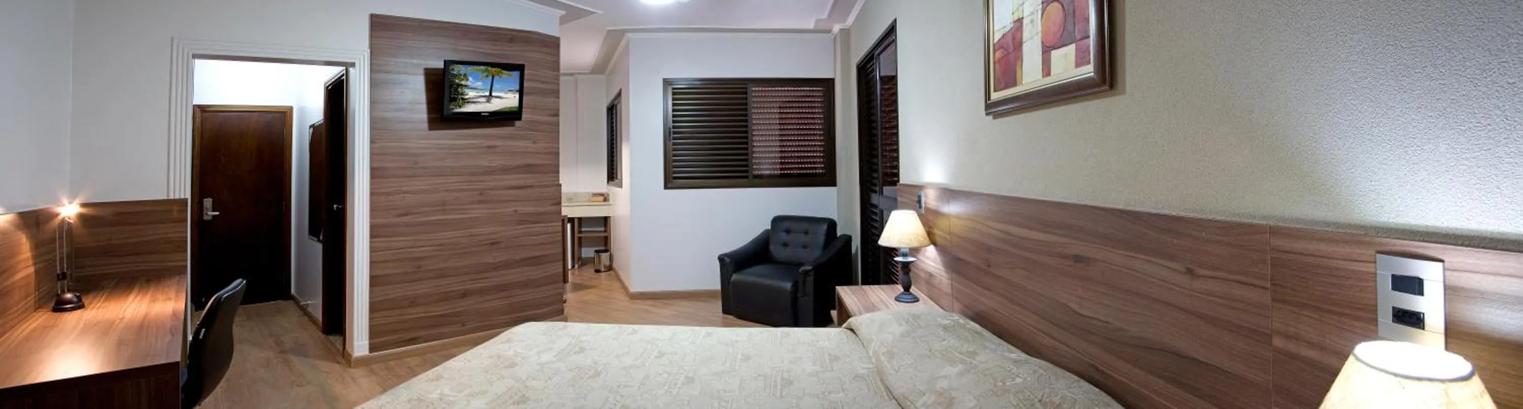 TV and multimedia, Bed in Firenze Hotel Votuporanga