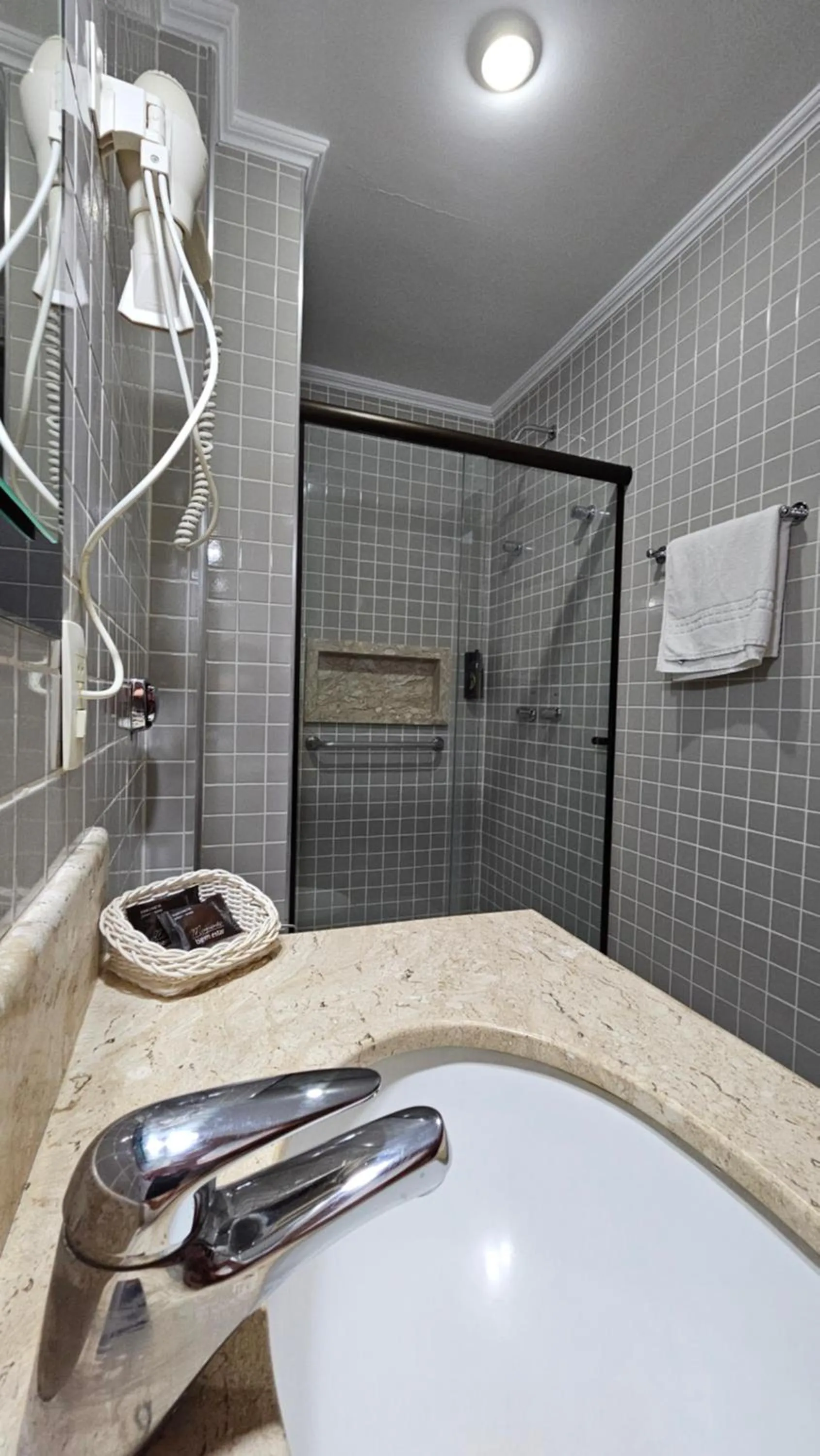 Bathroom in Firenze Hotel Votuporanga