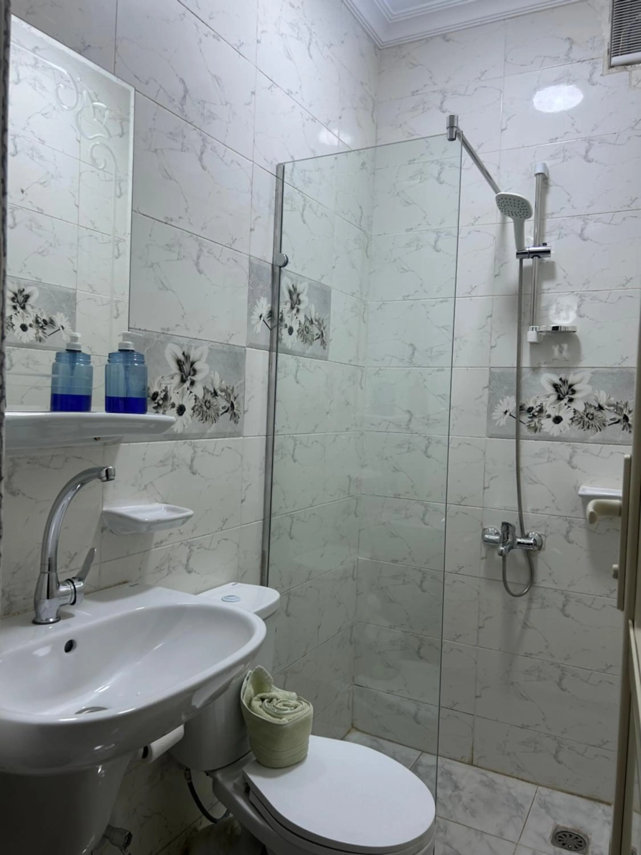 Shower in Giza Pyramids View Guest House