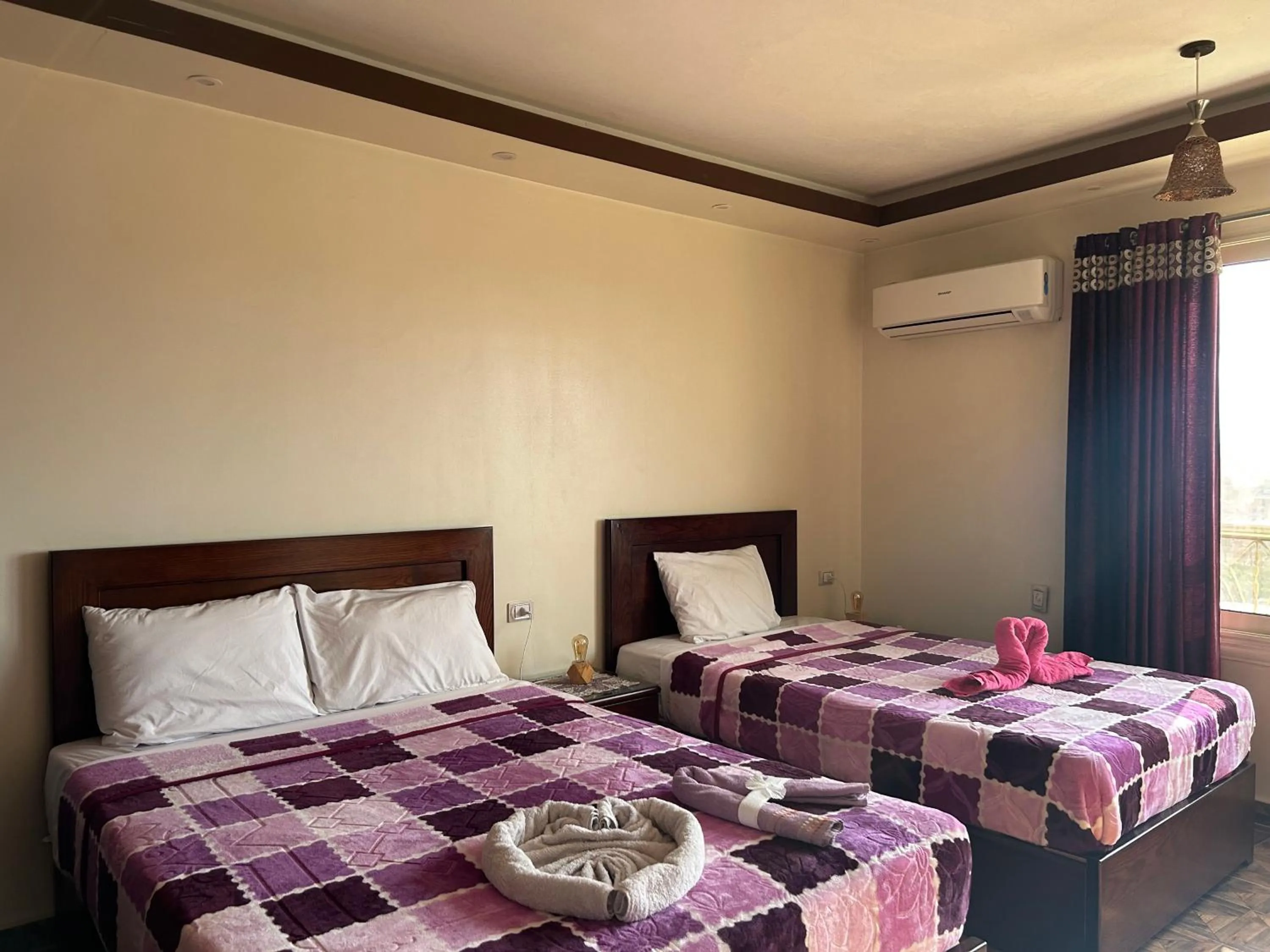 Double Room with View in Giza Pyramids View Guest house
