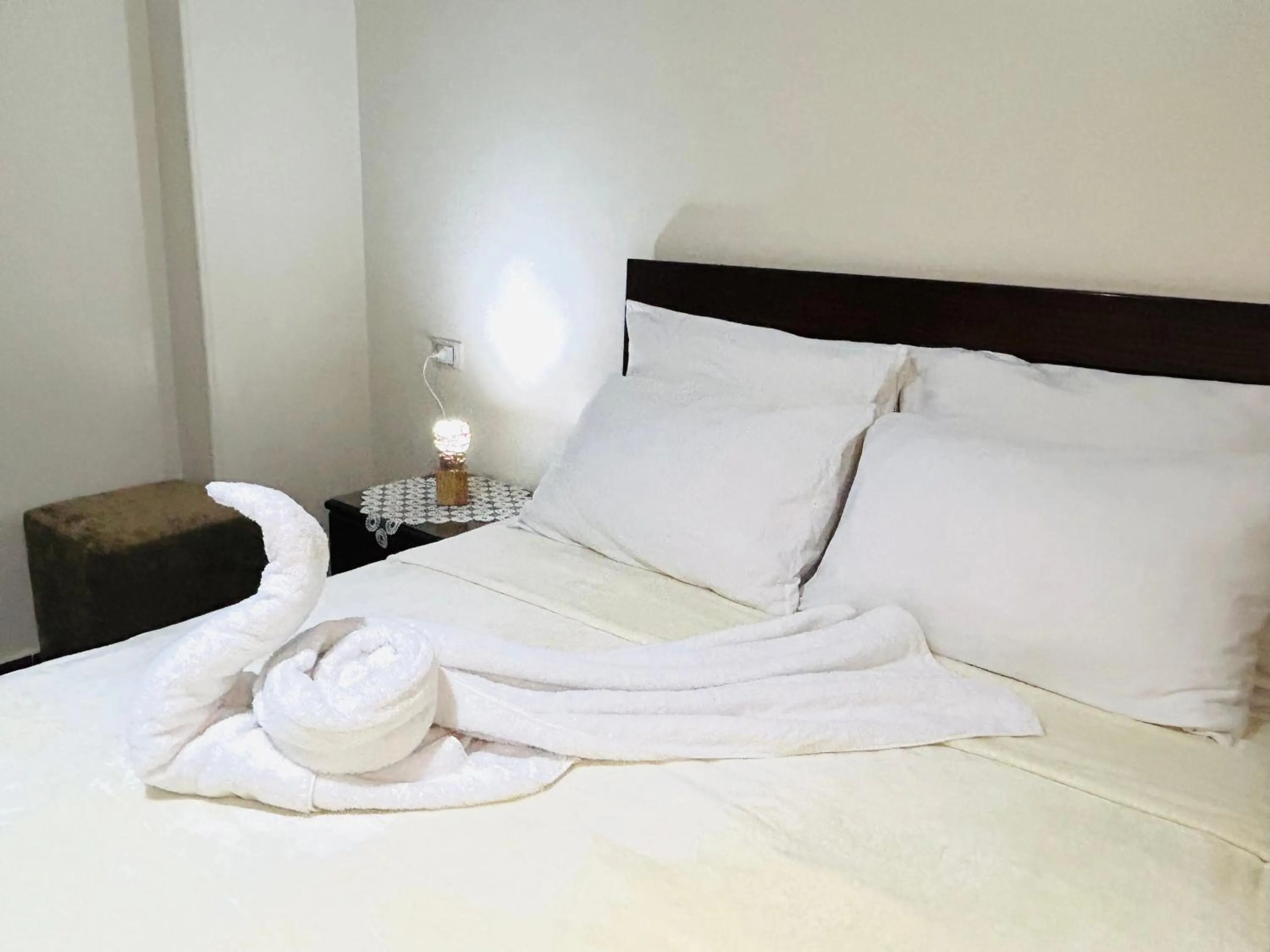 Bed in Giza Pyramids View Guest House