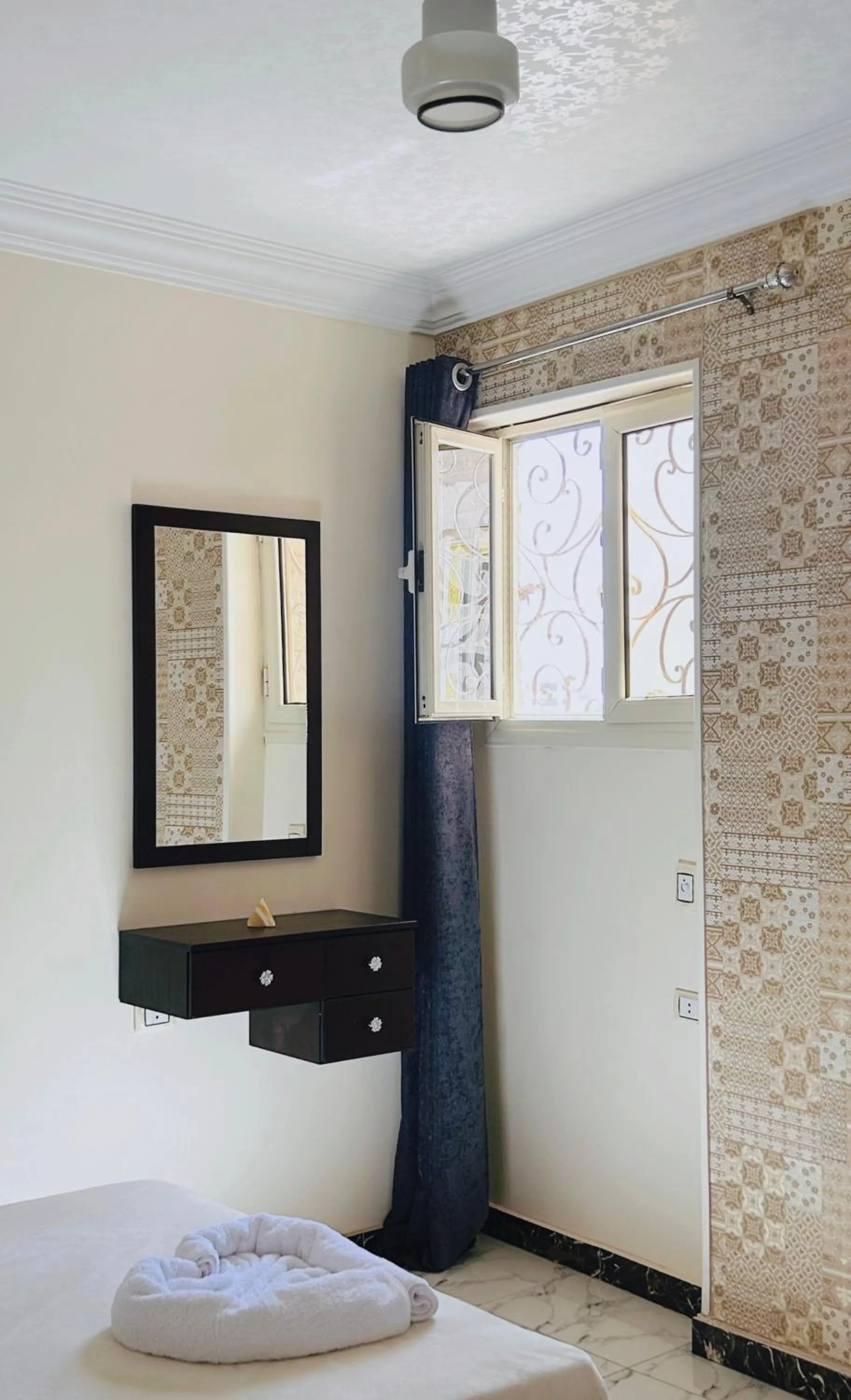 Photo of the whole room, Bed in Giza Pyramids View Guest House