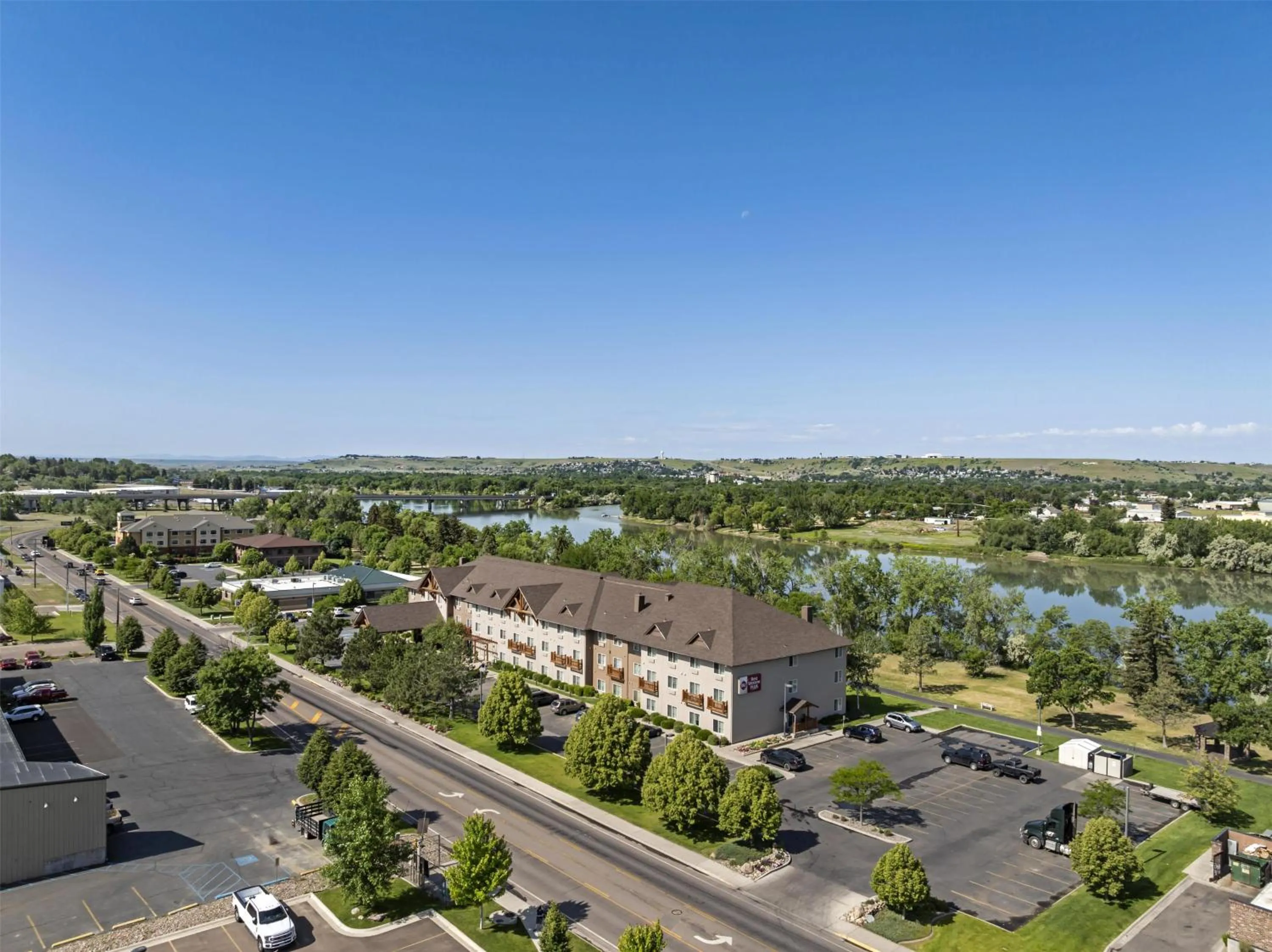 Property building in Best Western Plus Riverfront Hotel and Suites