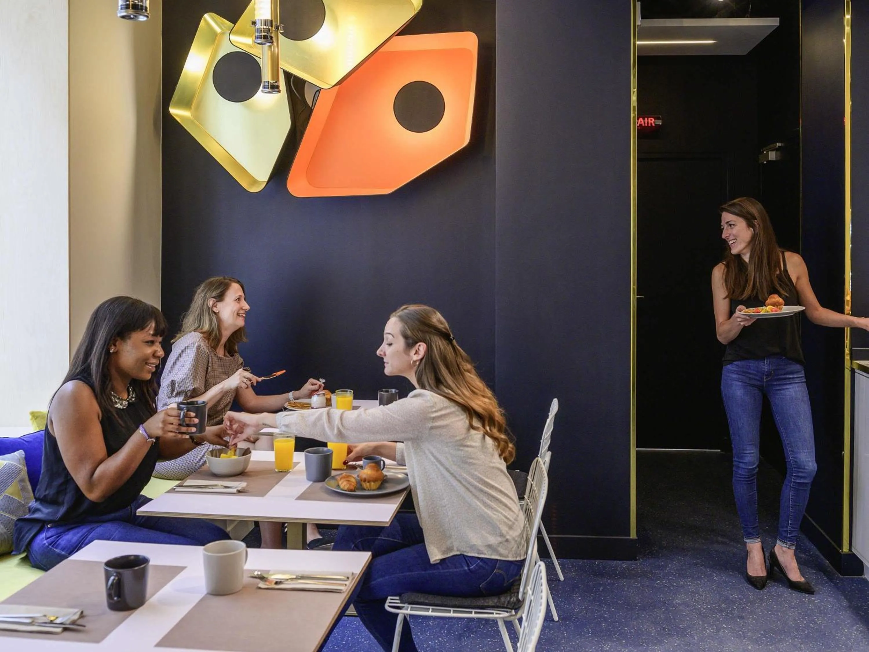 Breakfast in ibis Styles Paris Opera Lafayette