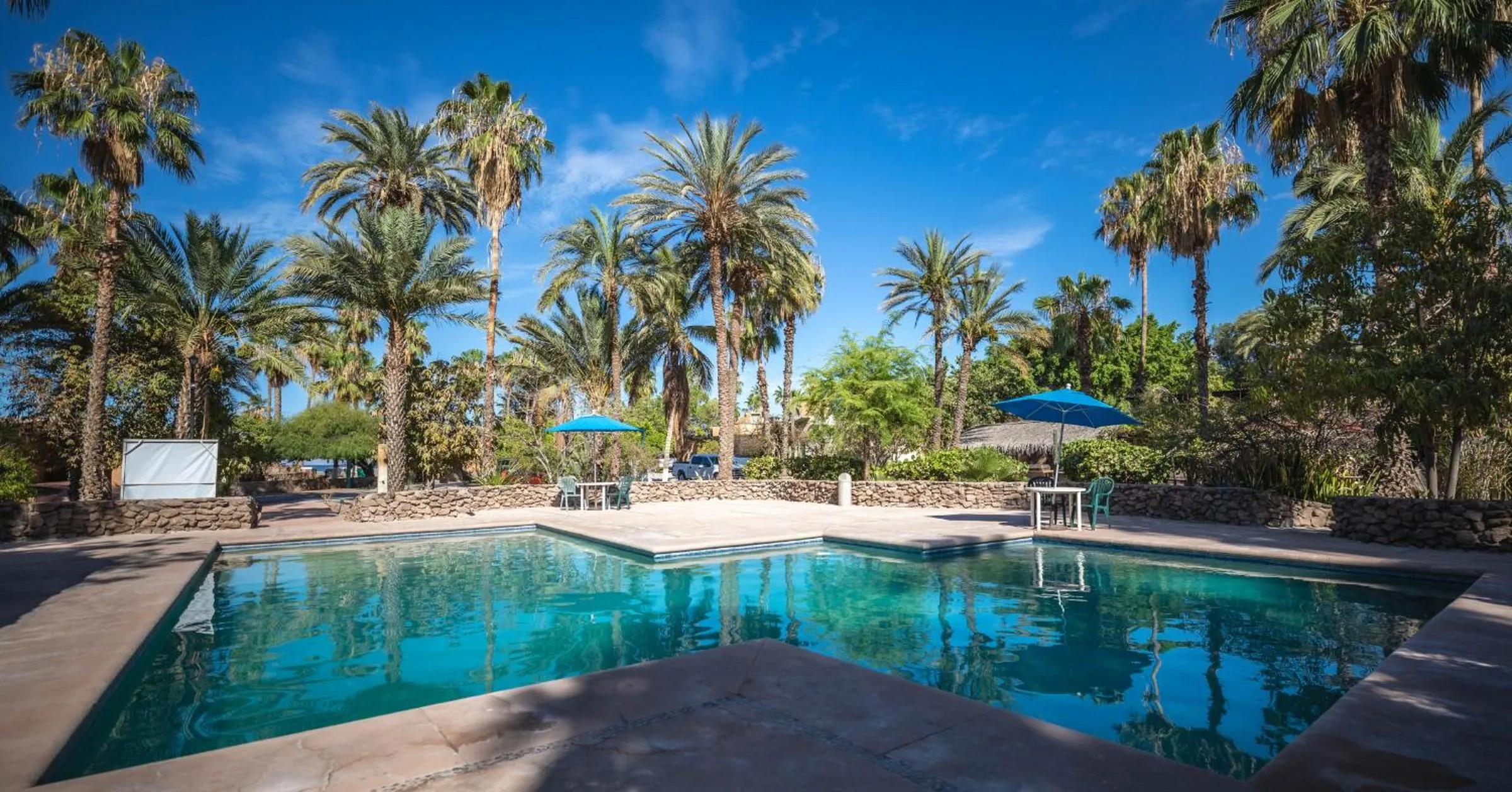 Swimming pool in Hotel Oasis