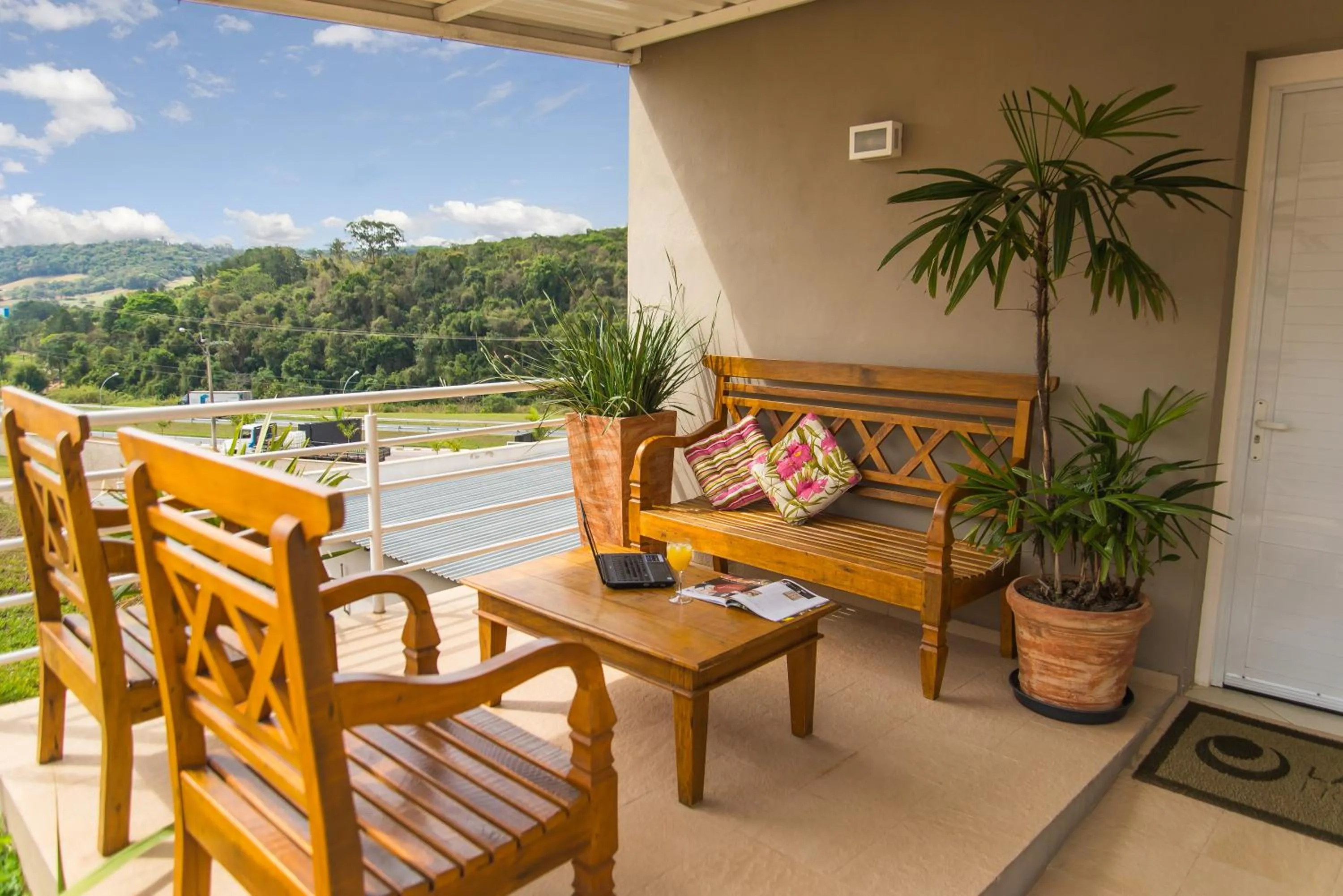 Patio in Lazuli Hotel