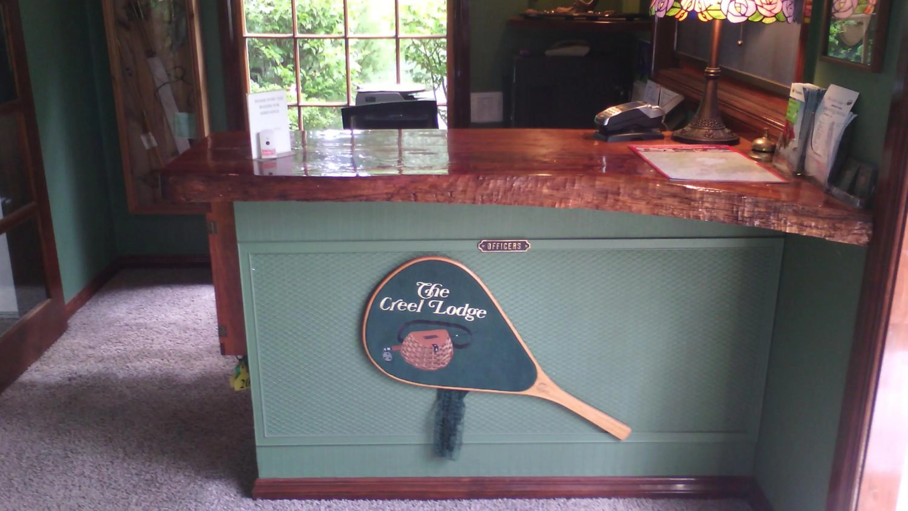 Lobby or reception in Creel Lodge