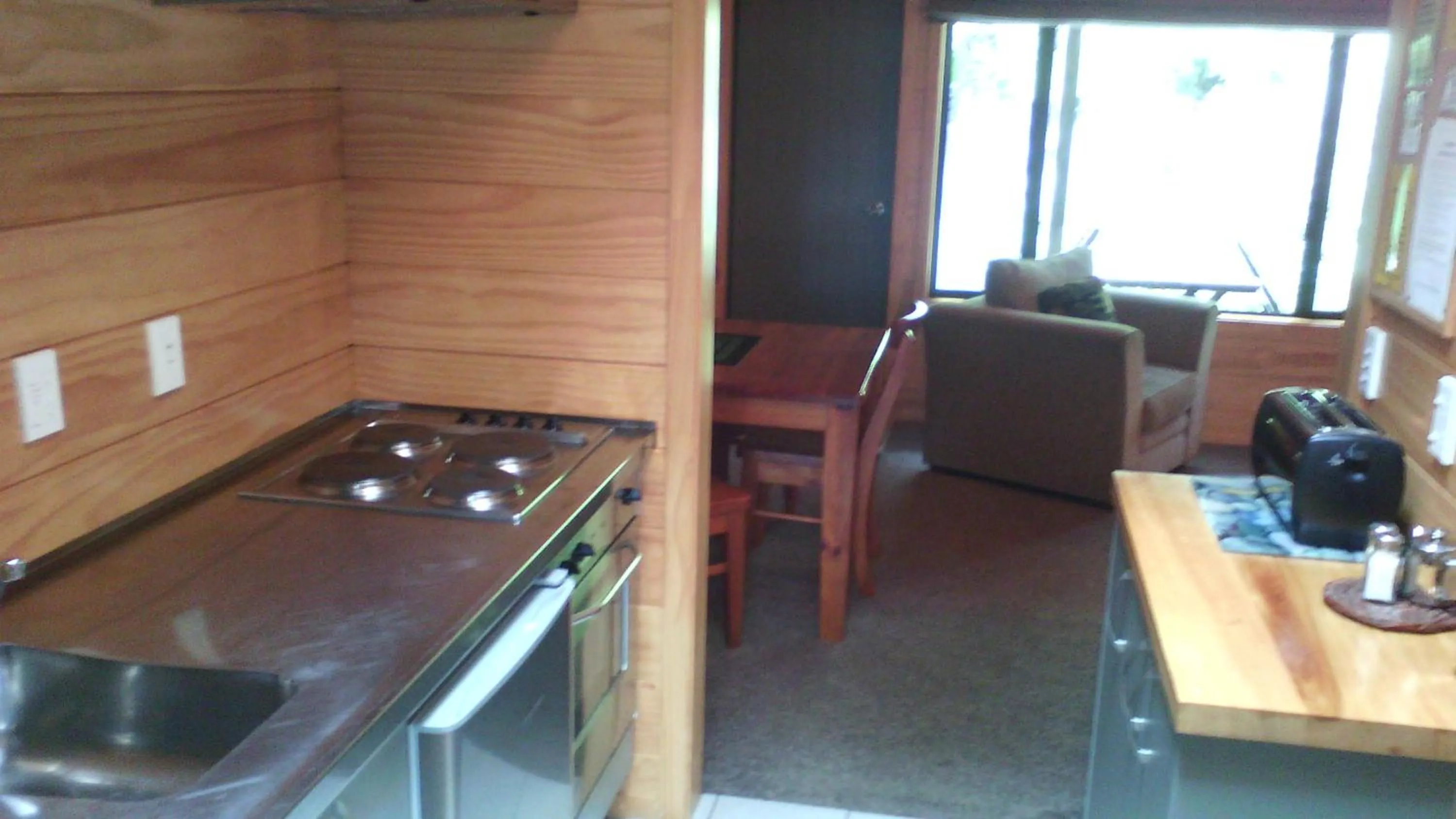 Kitchen or kitchenette in Creel Lodge