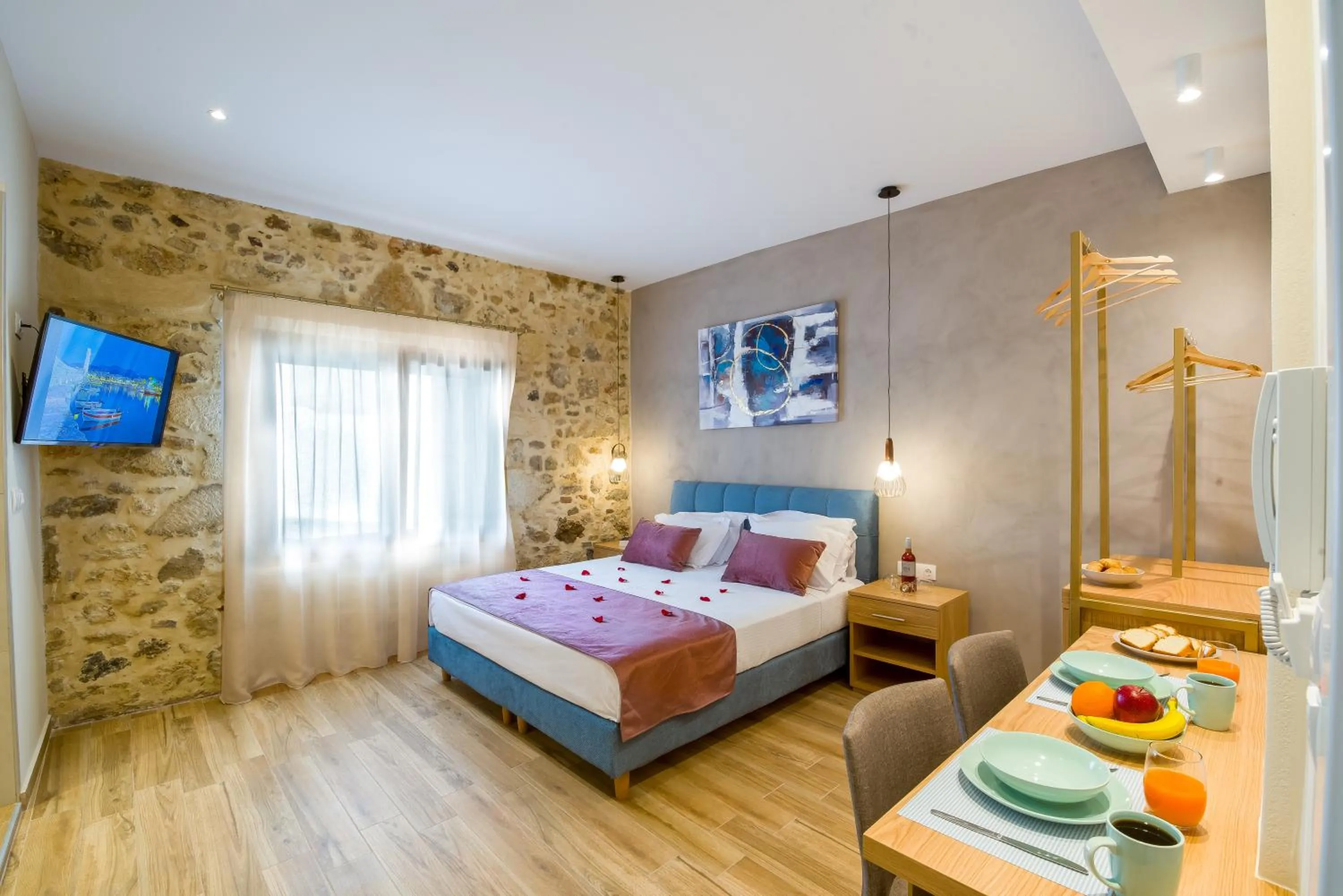 Bedroom in Elma Suites