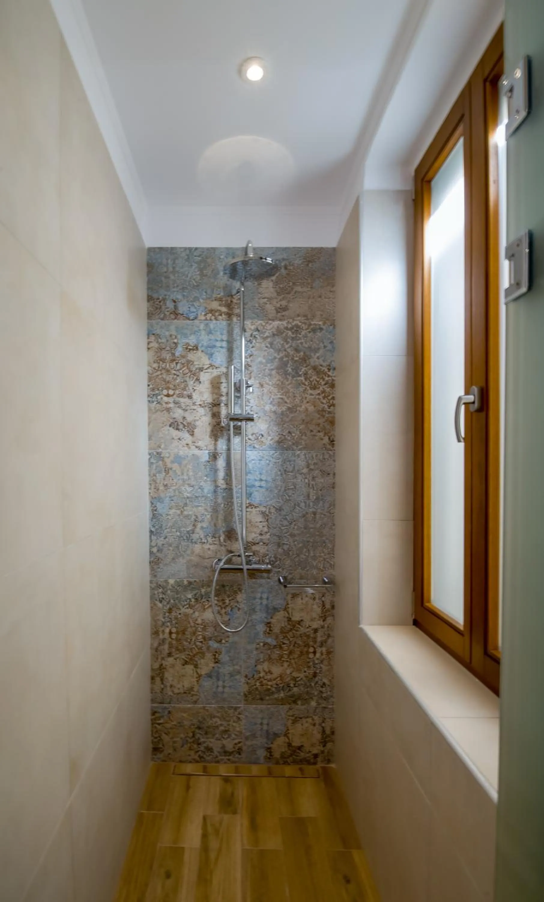 Shower in Elma Suites