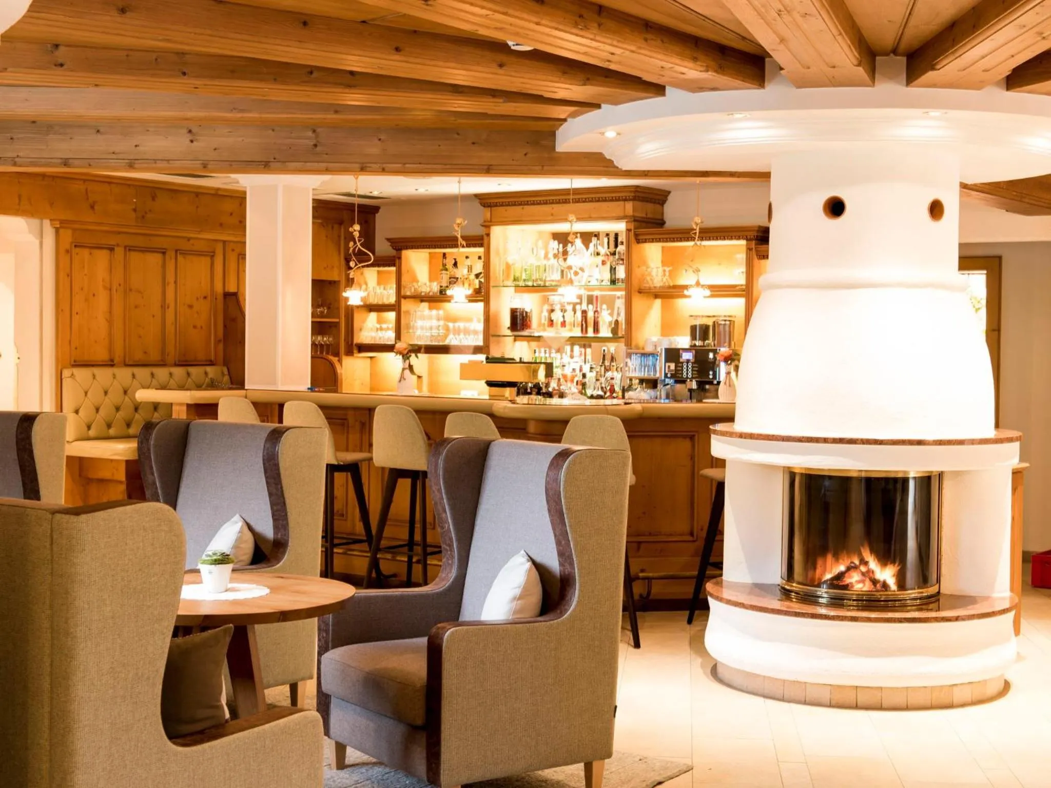 Lounge or bar in Forster's Naturresort