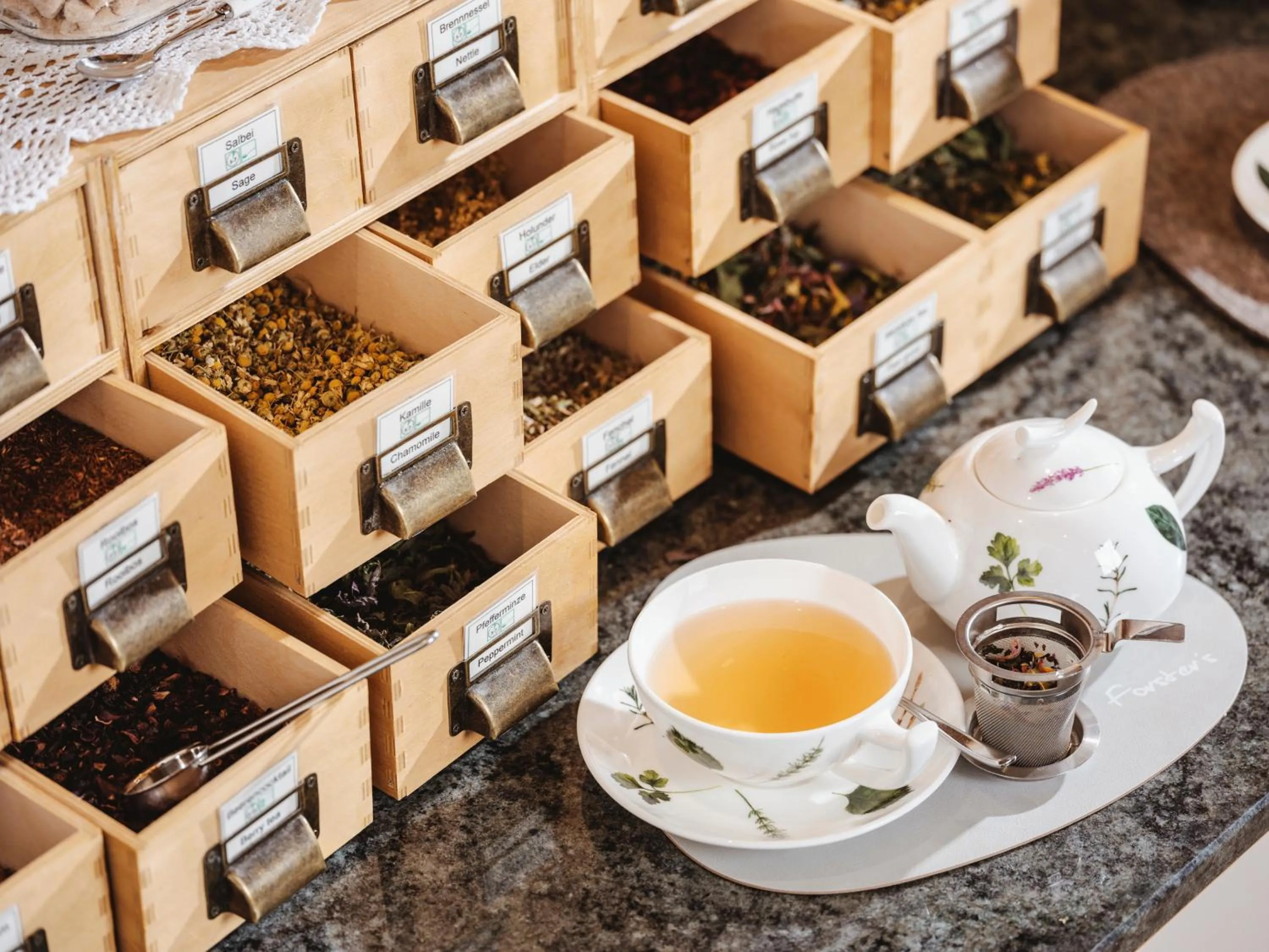 Spa and wellness centre/facilities in Forster's Naturresort