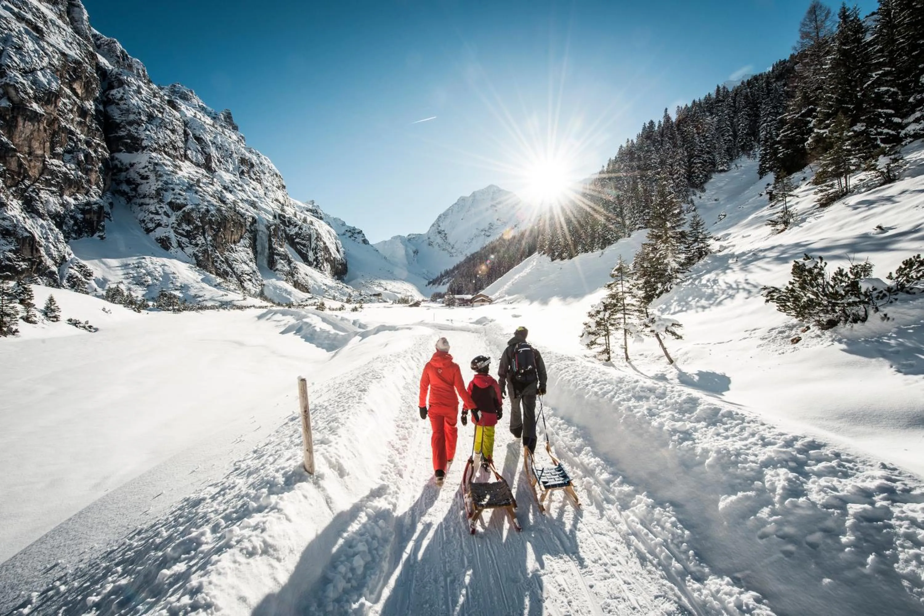 Winter in Forster's Naturresort