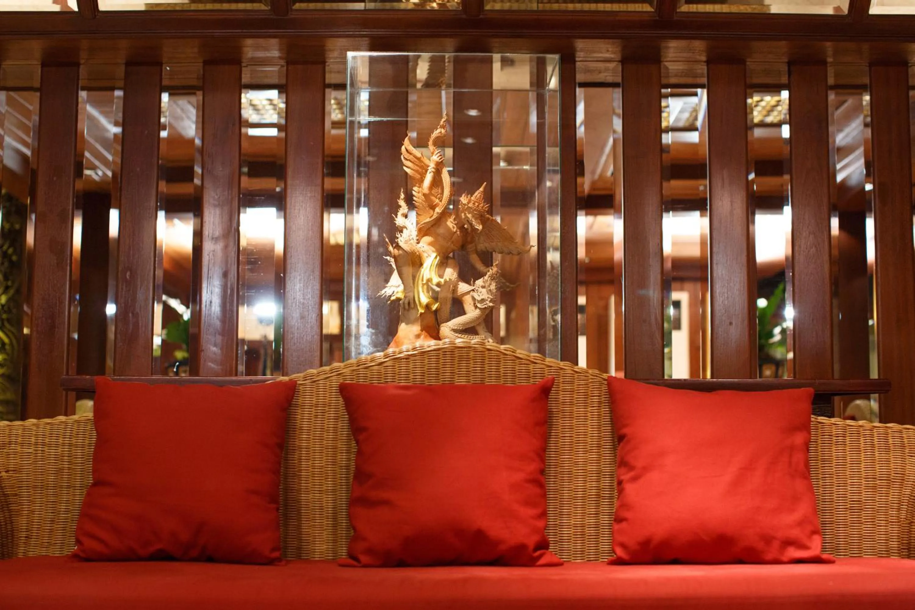 Lobby or reception in Chang Siam Inn