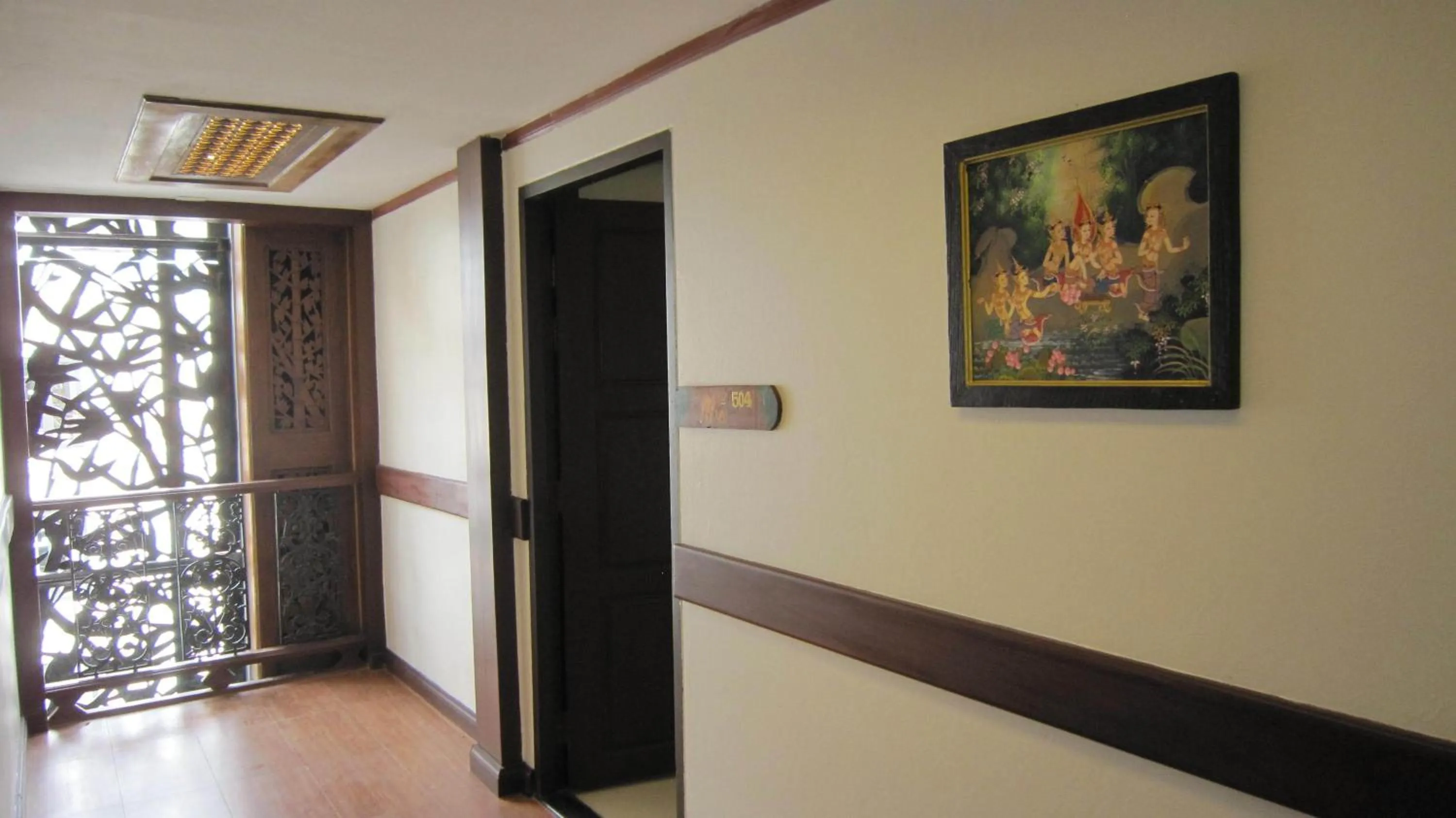 Decorative detail in Chang Siam Inn