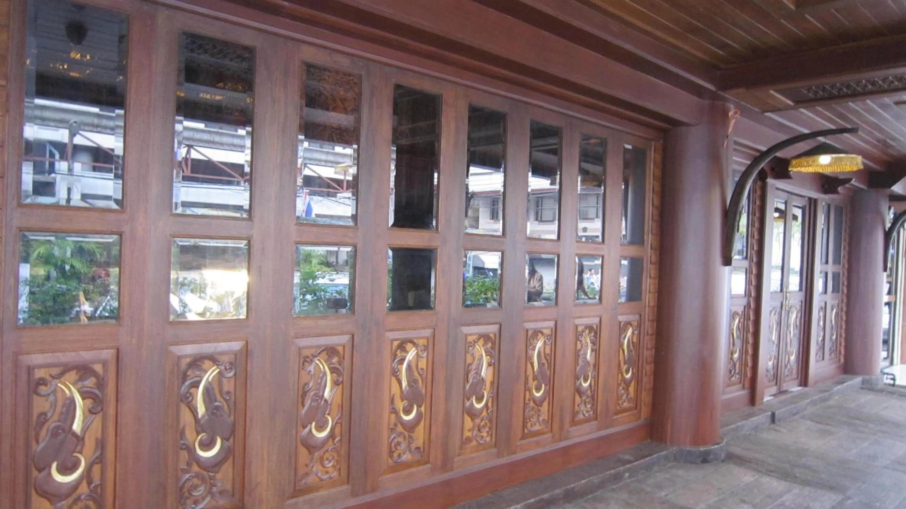 Facade/entrance in Chang Siam Inn
