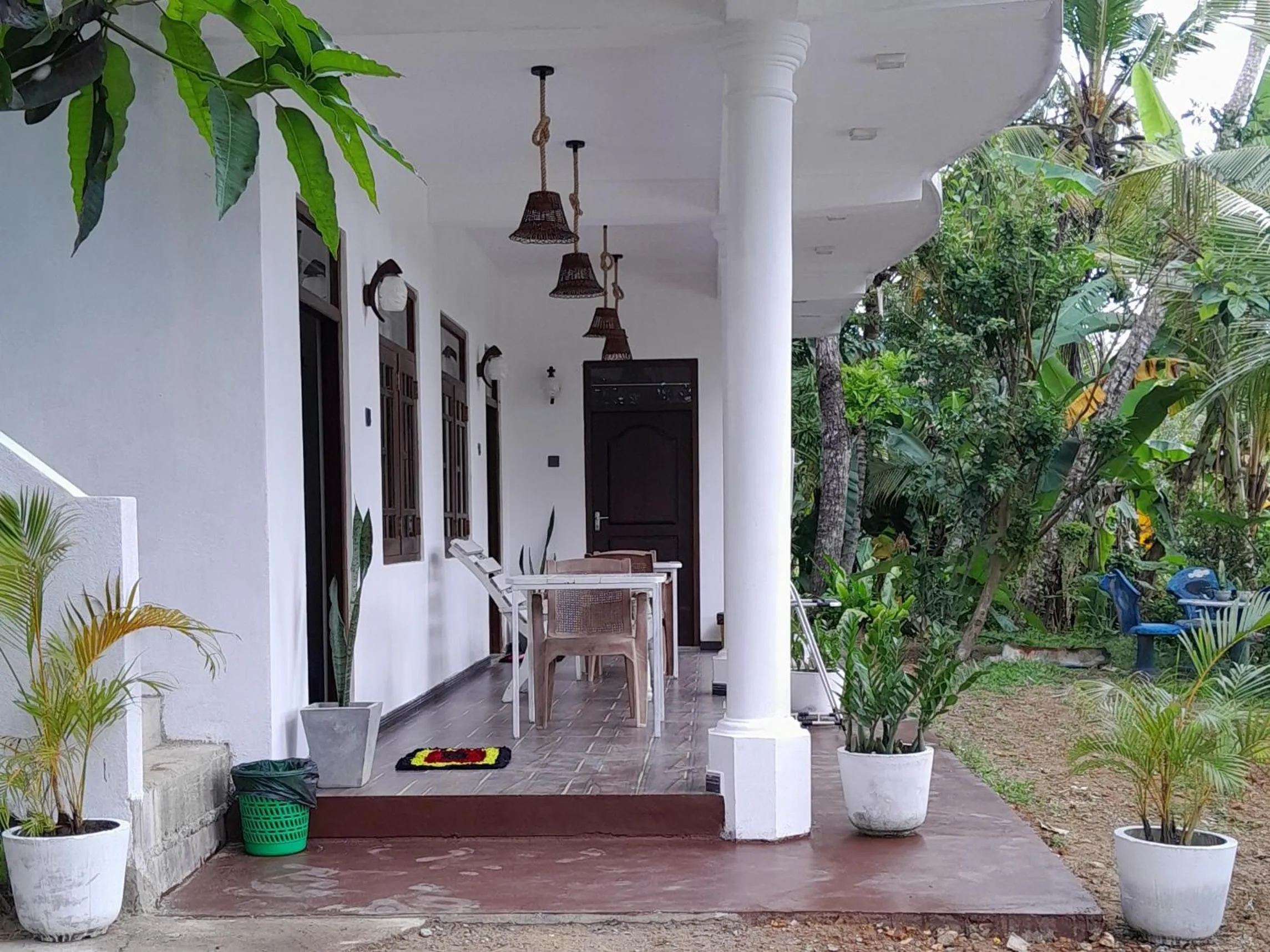 Garden view in Field Island Villa - Ahangama