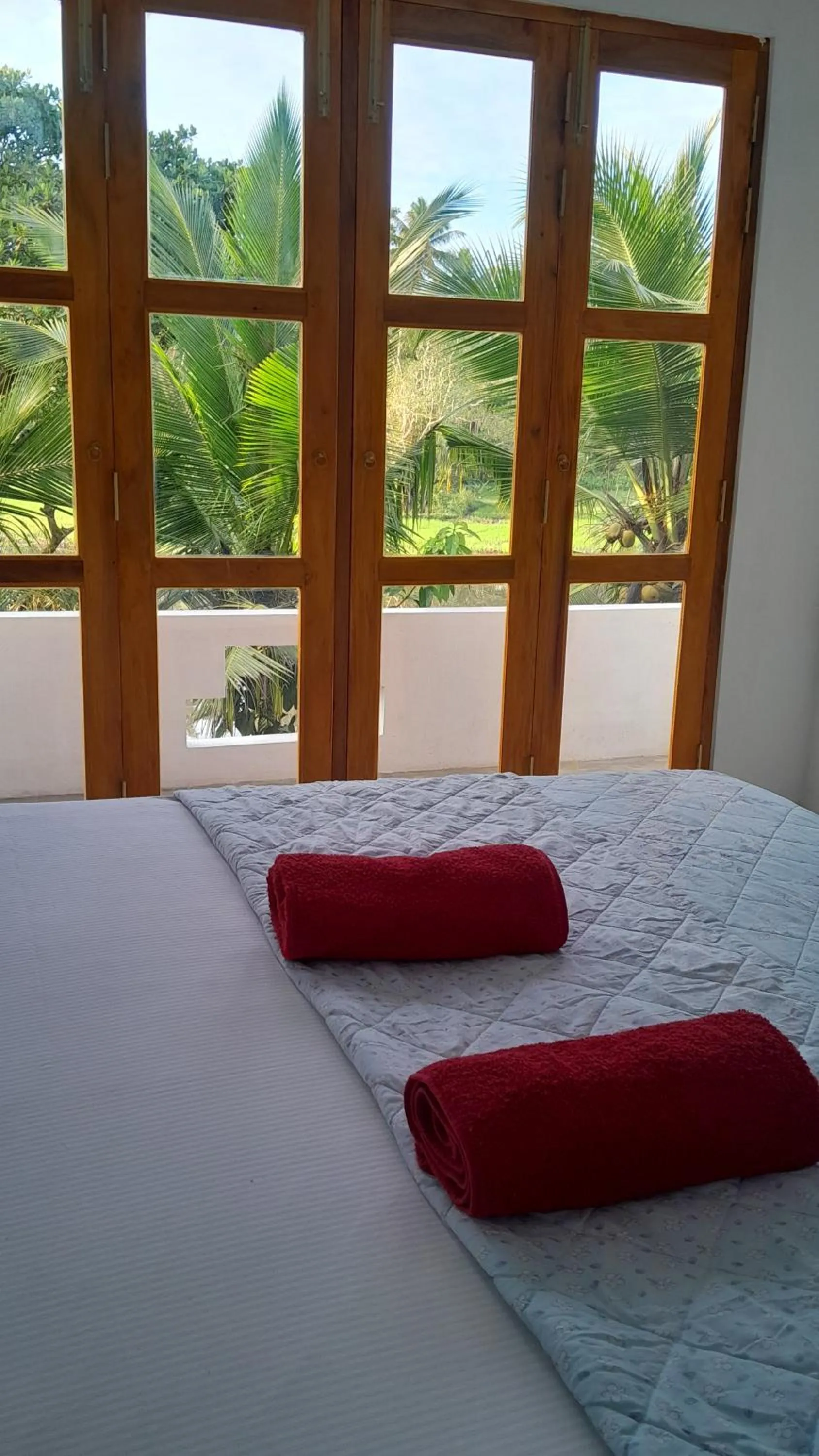 Bed in Field Island Villa - Ahangama