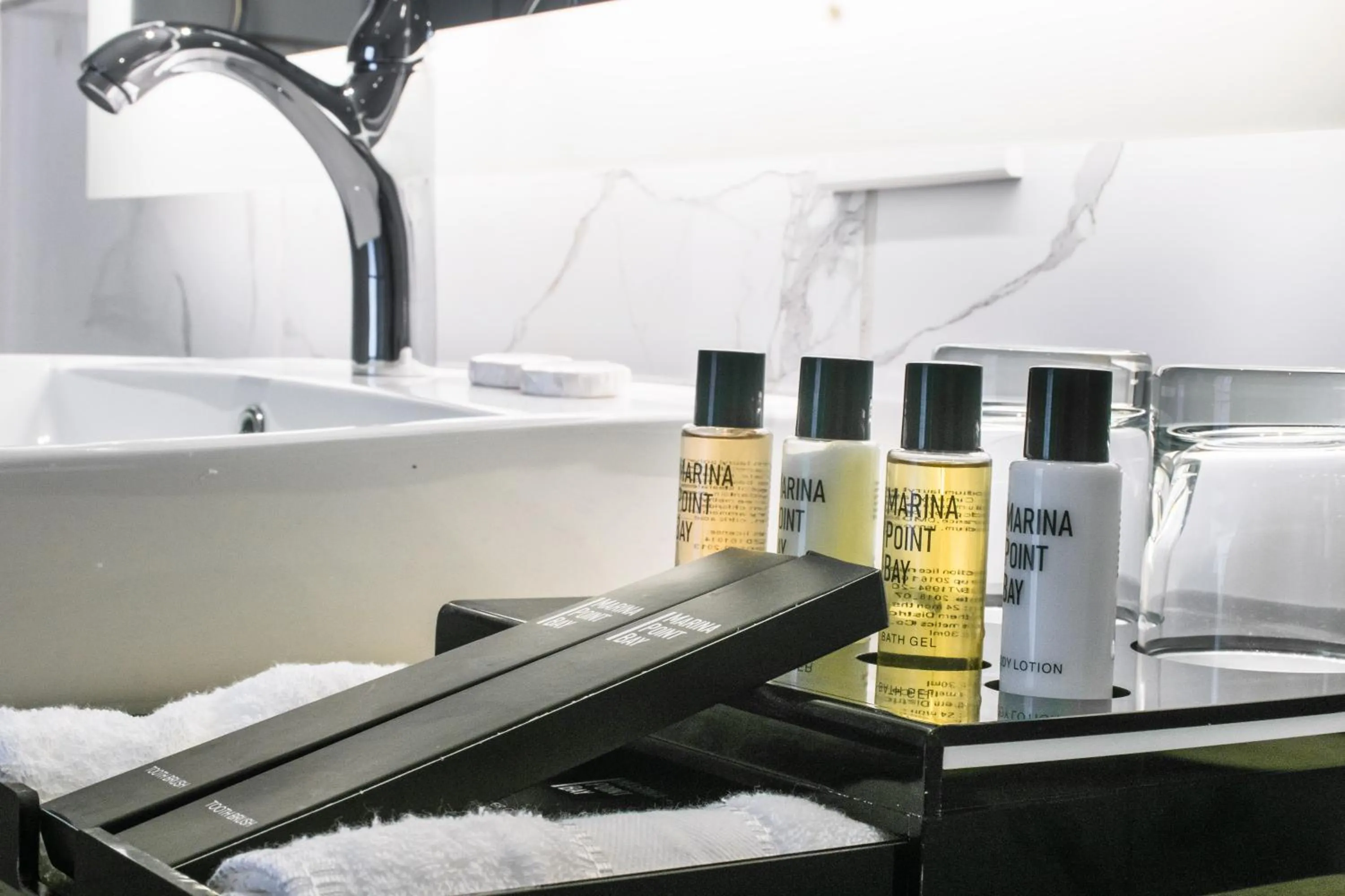 Bathroom in Marina Point Bay Resort