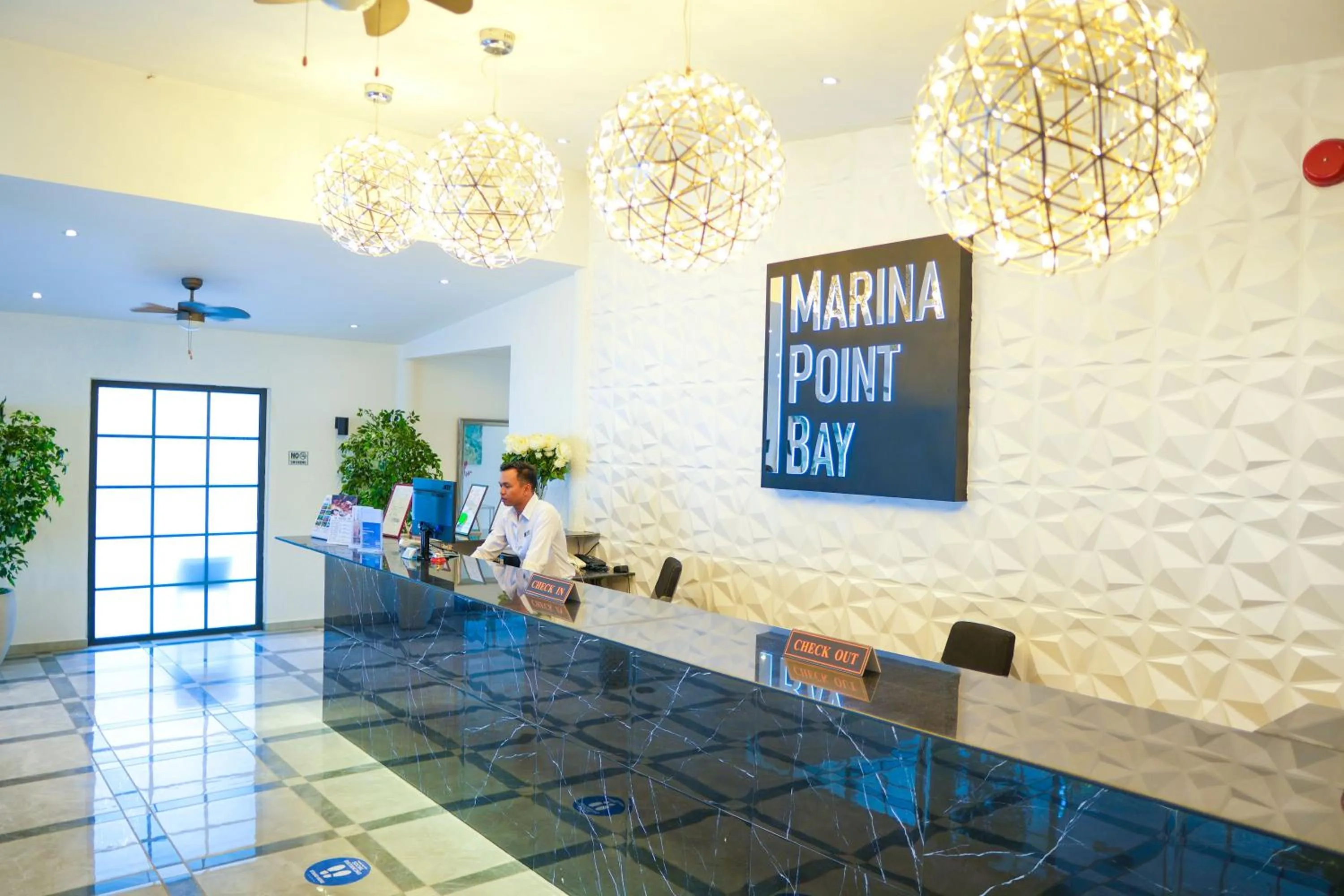 Lobby or reception in Marina Point Bay Resort